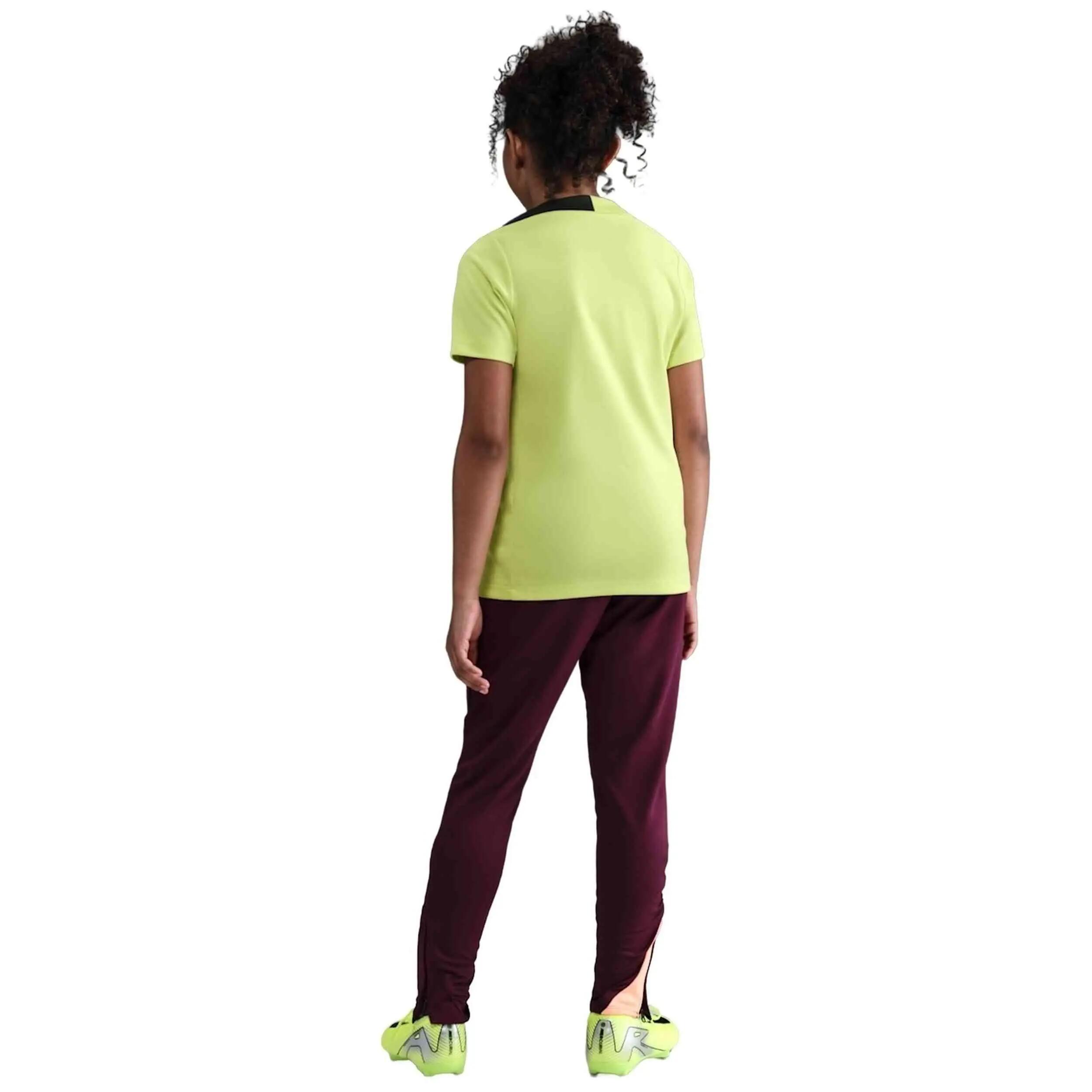 T-shirt met korte mouwen Nike model Dri-FIT Strike Amarillo voor meisjes 5/5