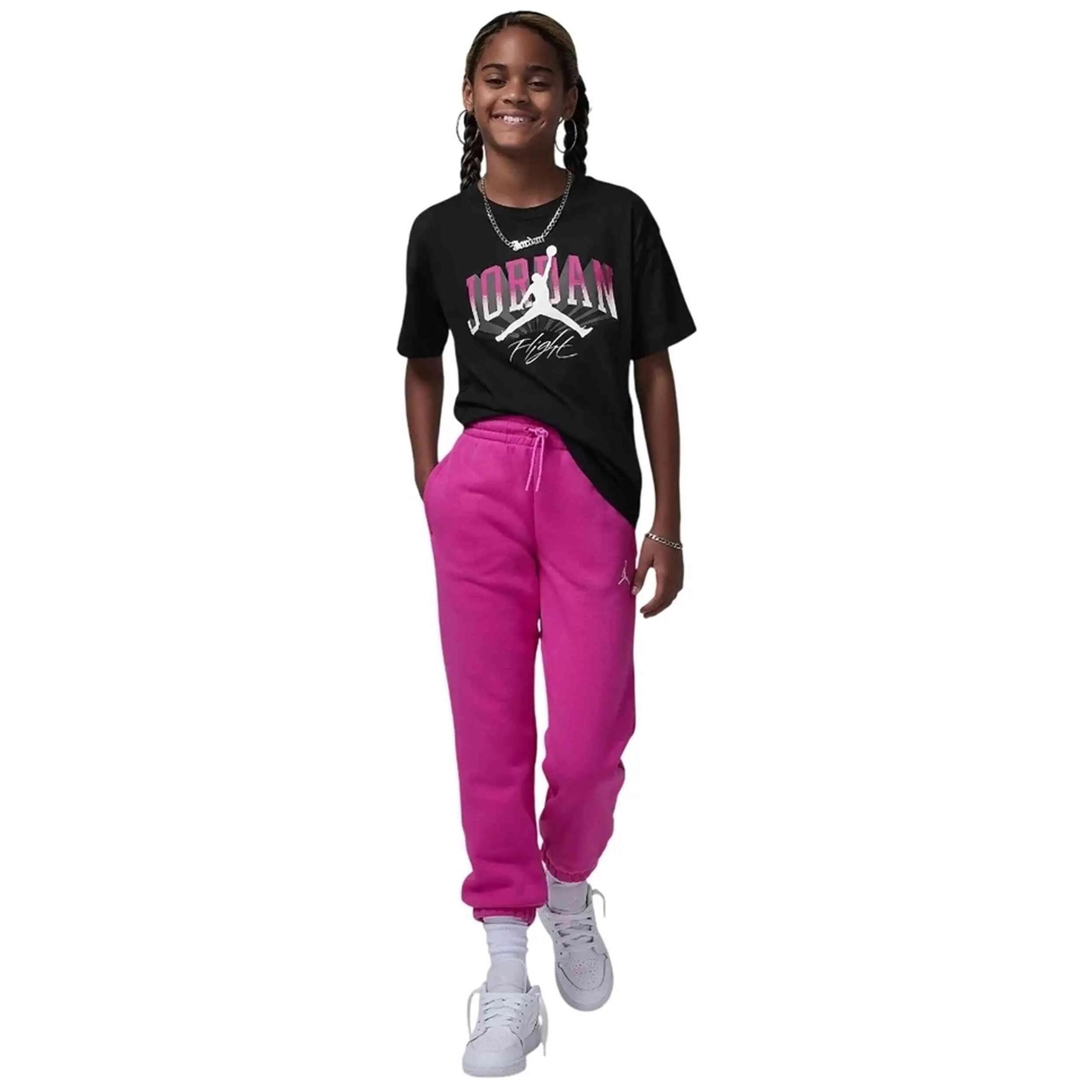 Kurzarmshirt Jordan Modell 45D522-023 für mädchen 4/5