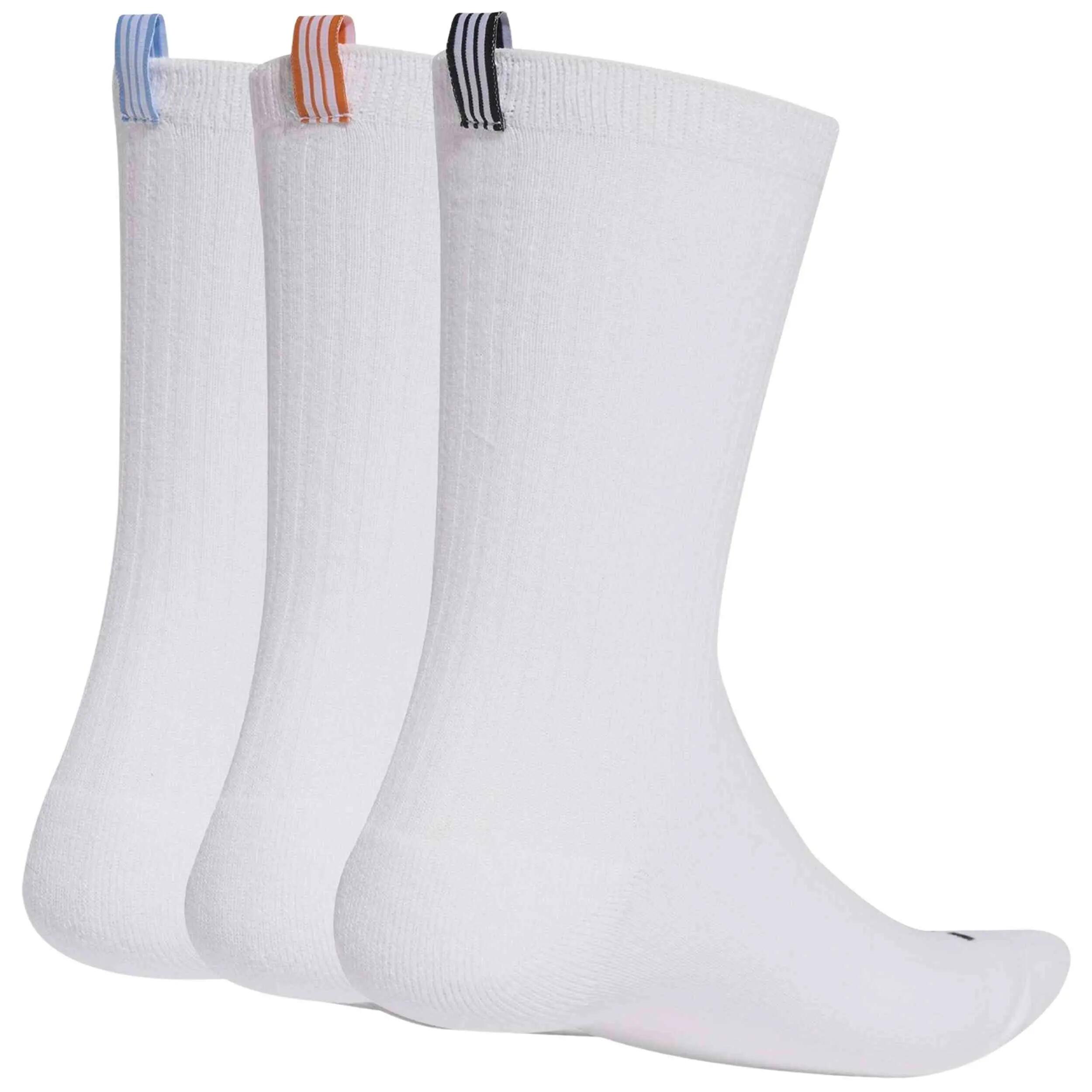 Sokken Adidas model Calcetines adidas Essentials blanco naranja azul voor unisex 2/4