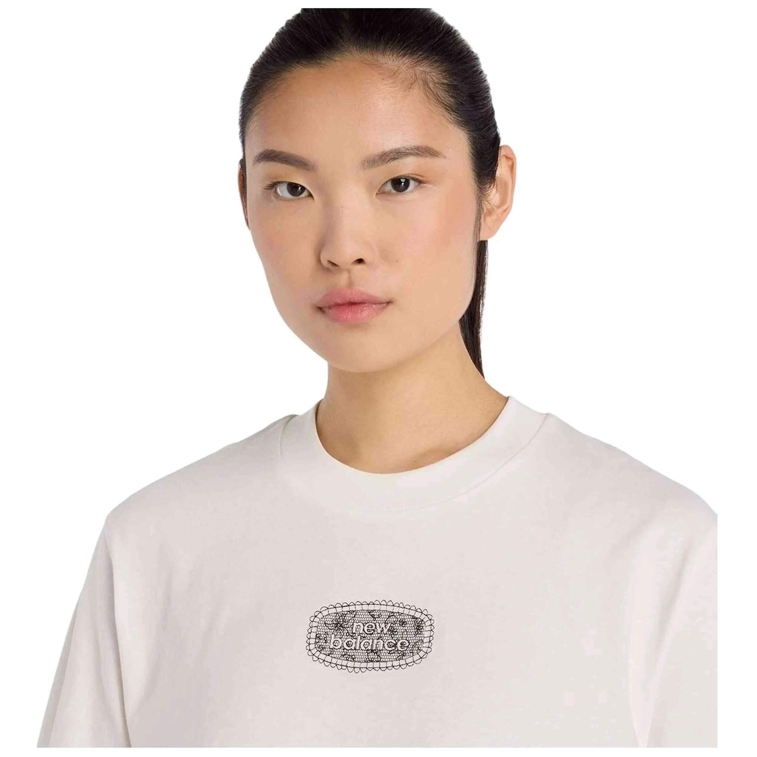 T-shirt met korte mouwen New Balance model WT61B1YB_SST voor vrouwen 4/4