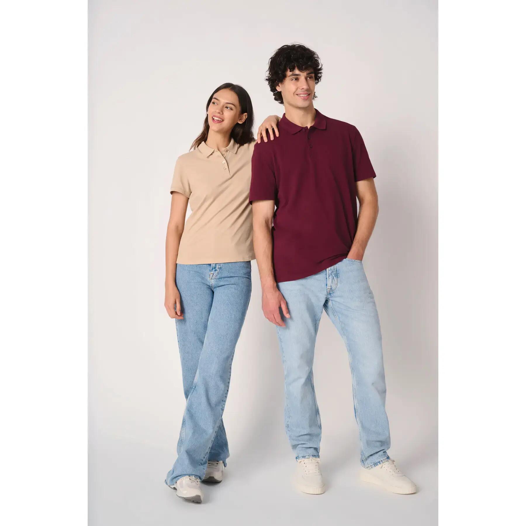 Polo in piqué di cotone biologico iDeal Basic Brand 4/4
