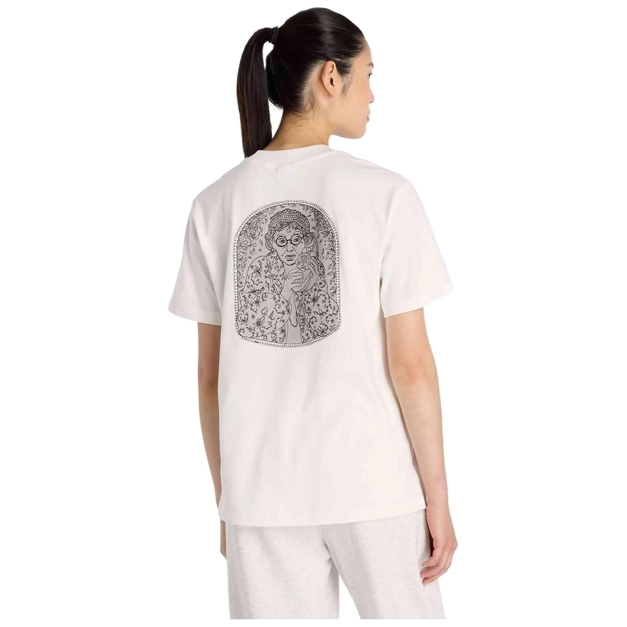 T-shirt met korte mouwen New Balance model WT61B1YB_SST voor vrouwen 3/4