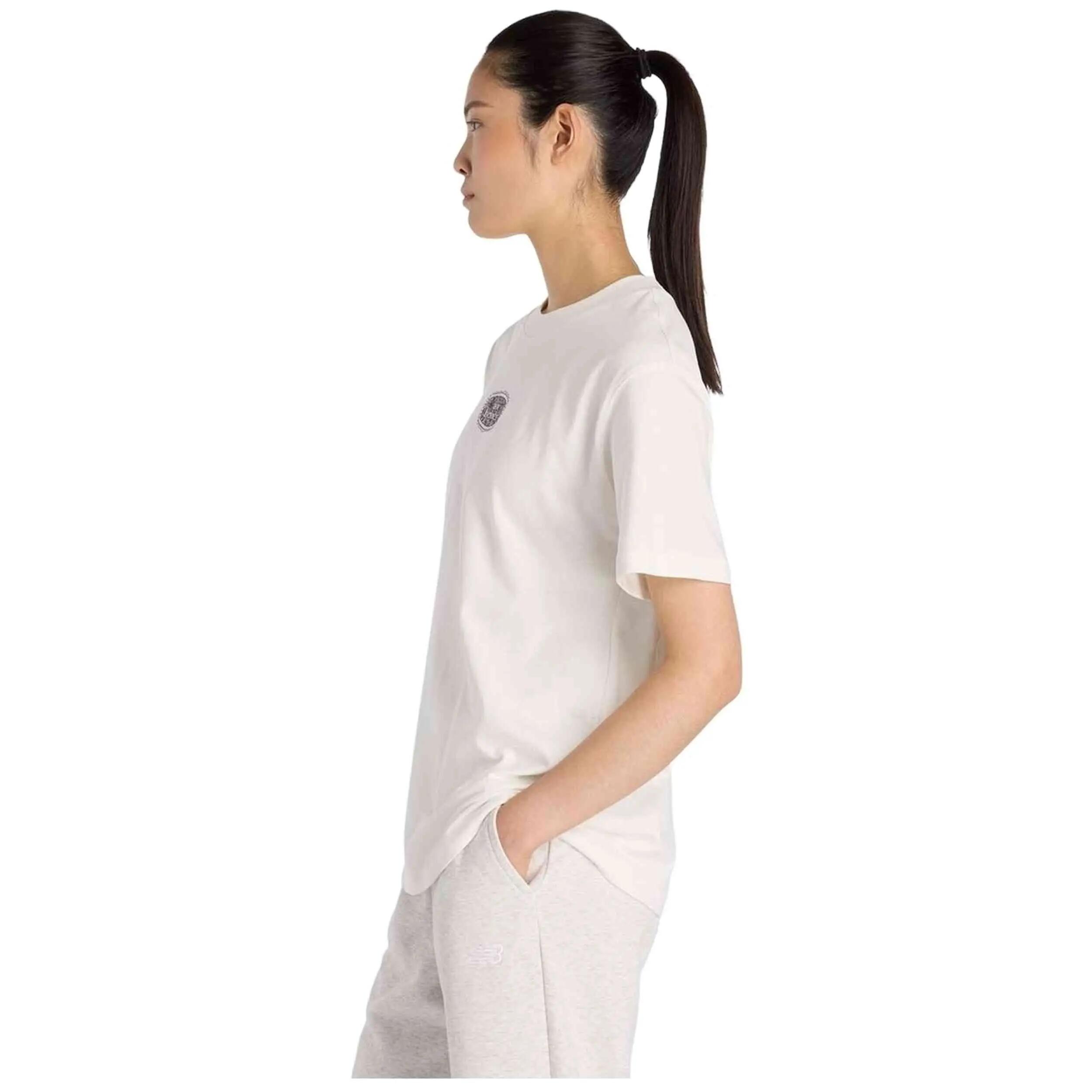 T-shirt met korte mouwen New Balance model WT61B1YB_SST voor vrouwen 2/4