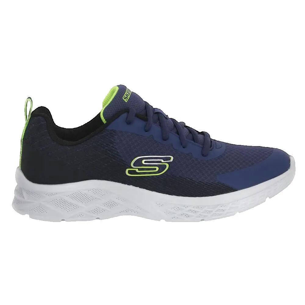 Skechers Microspec II Vovrix Shoes Blue 1/3