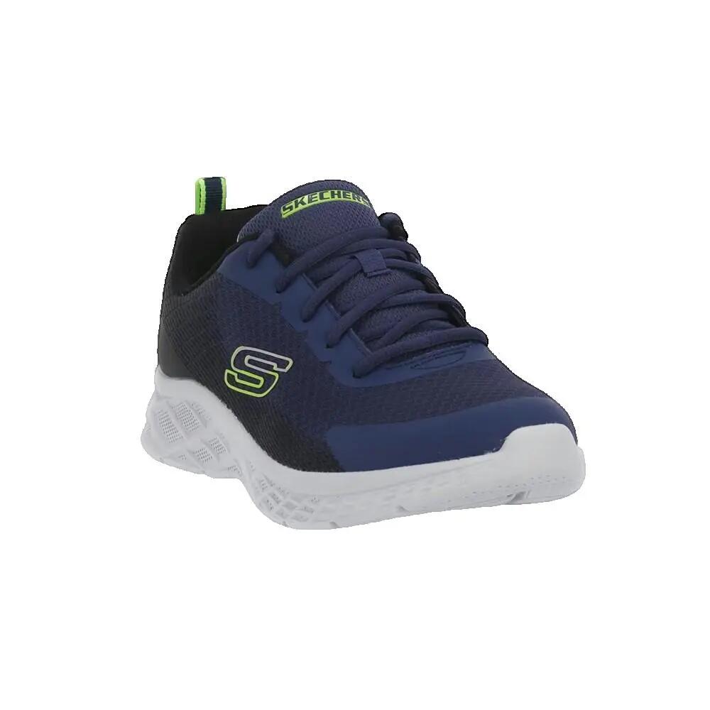 Skechers Microspec II Vovrix Shoes Blue 2/3