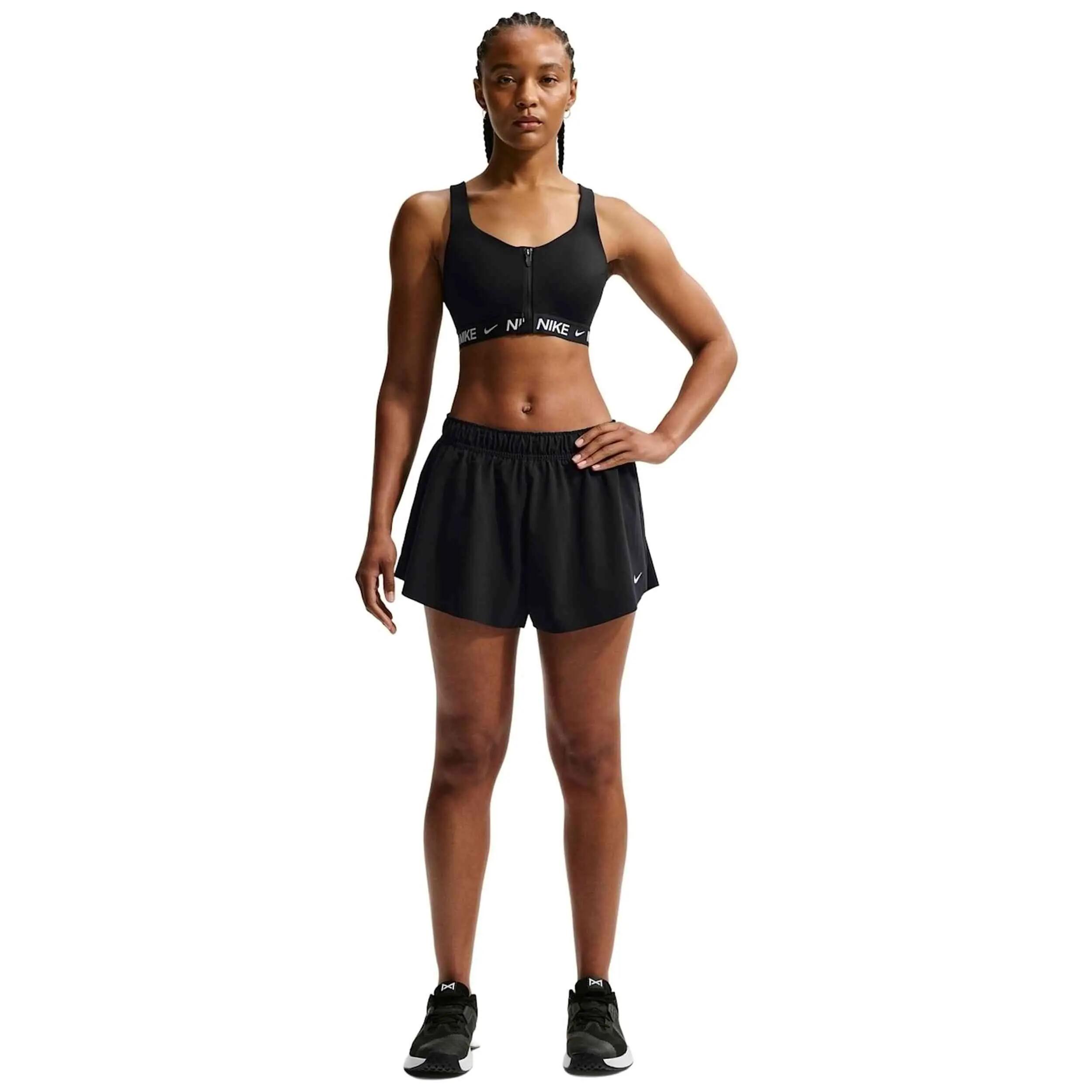 Top Nike modelo Indy High Support Padded Front-Zip Sports Bra para mujer 4/5