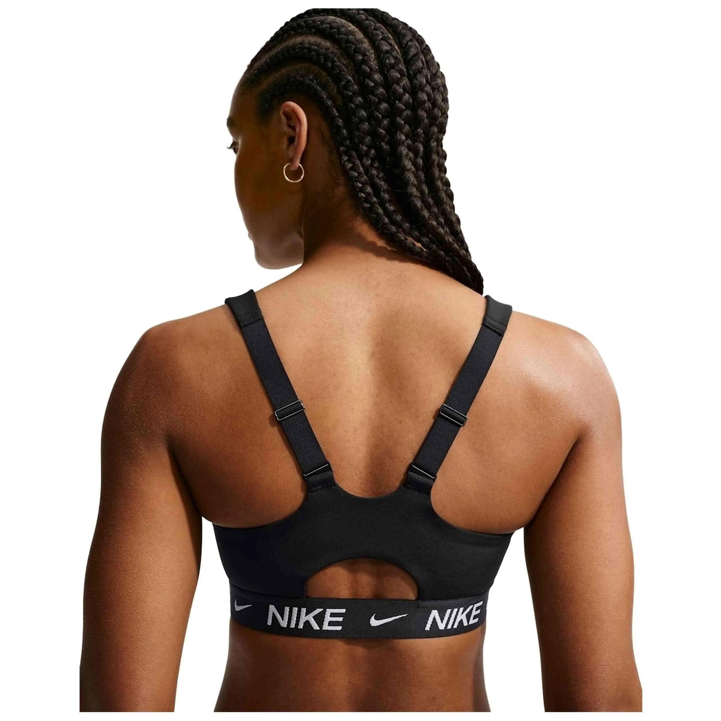 Top Nike modelo Indy High Support Padded Front-Zip Sports Bra para mujer 2/5