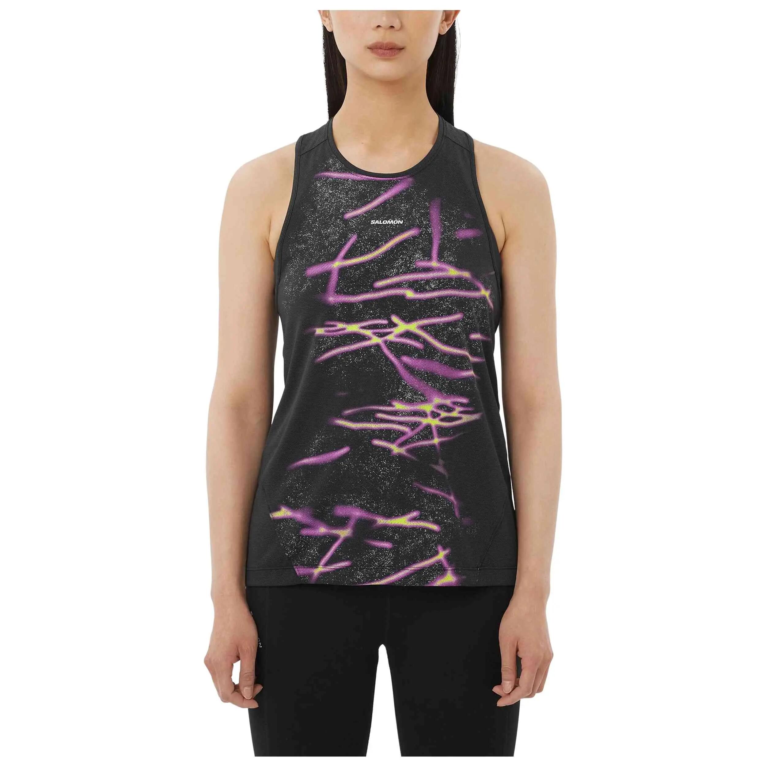 Trägershirt Salomon Modell Shakeout Core Graphic für frauen 3/4
