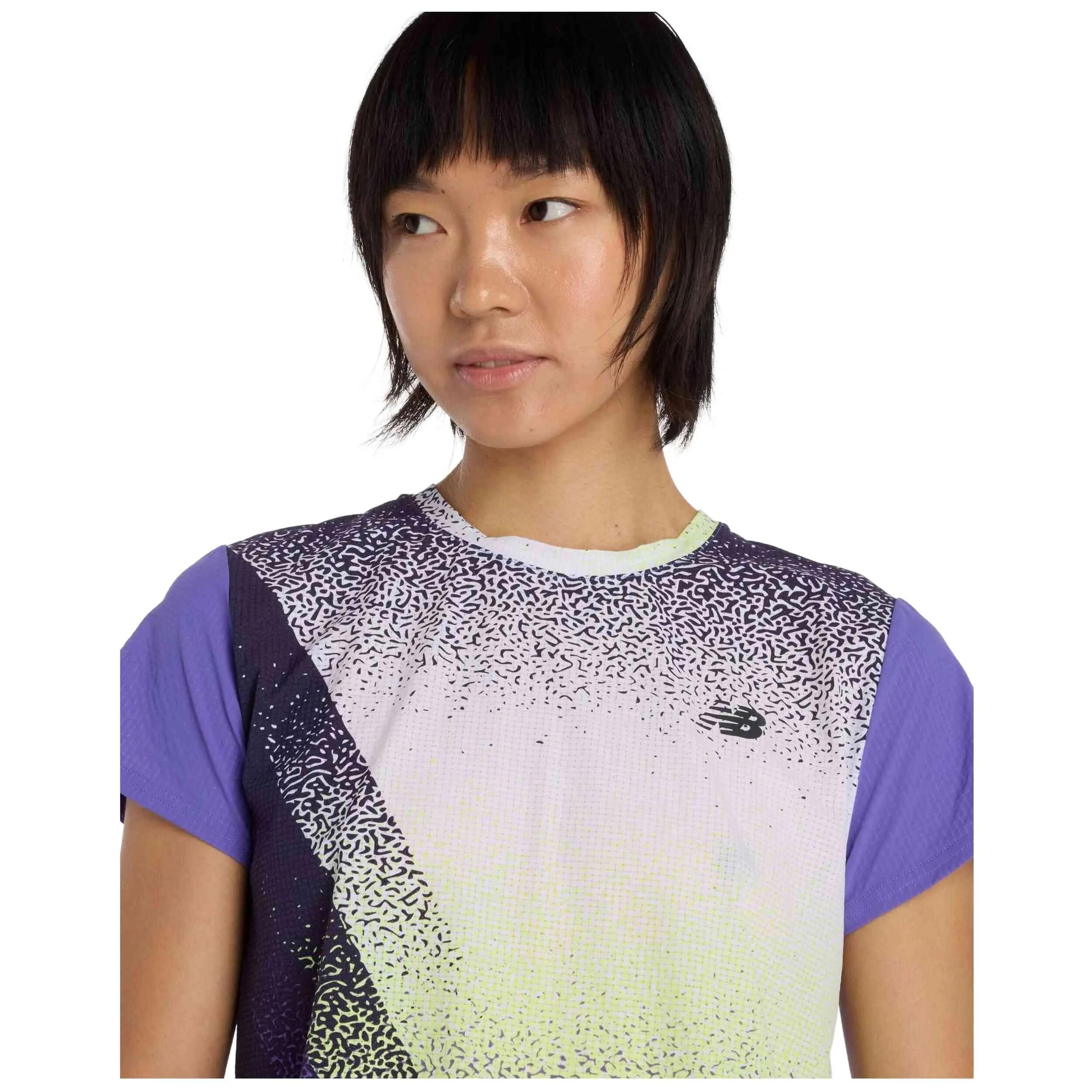 T-shirt New Balance modèle WT61Y1YI-EPU pour femmes 3/4