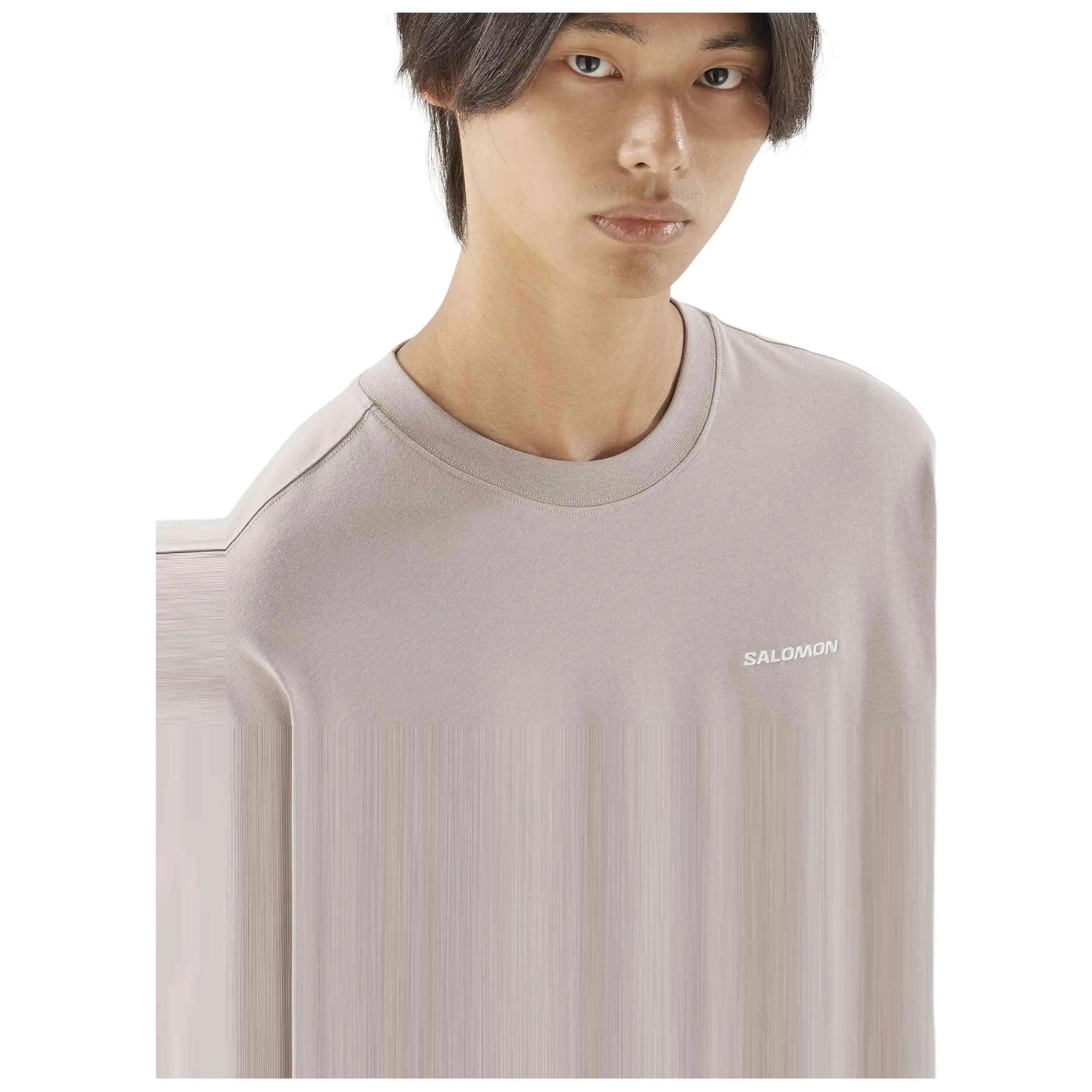 Kurzarmshirt Salomon Modell Logo Rx für männer 4/4