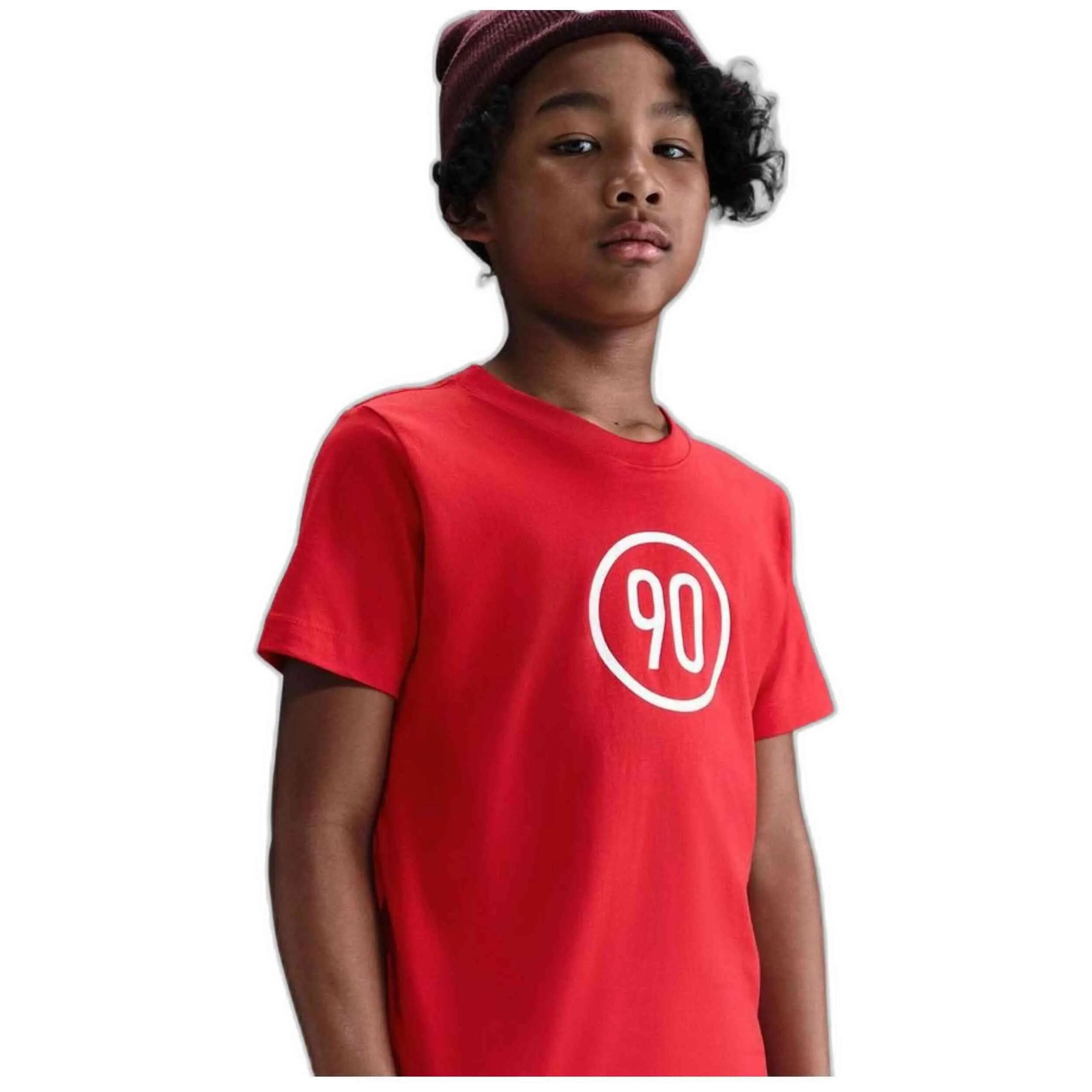 Camiseta de manga corta Nike modelo II7273-657 para niños unisex 3/4