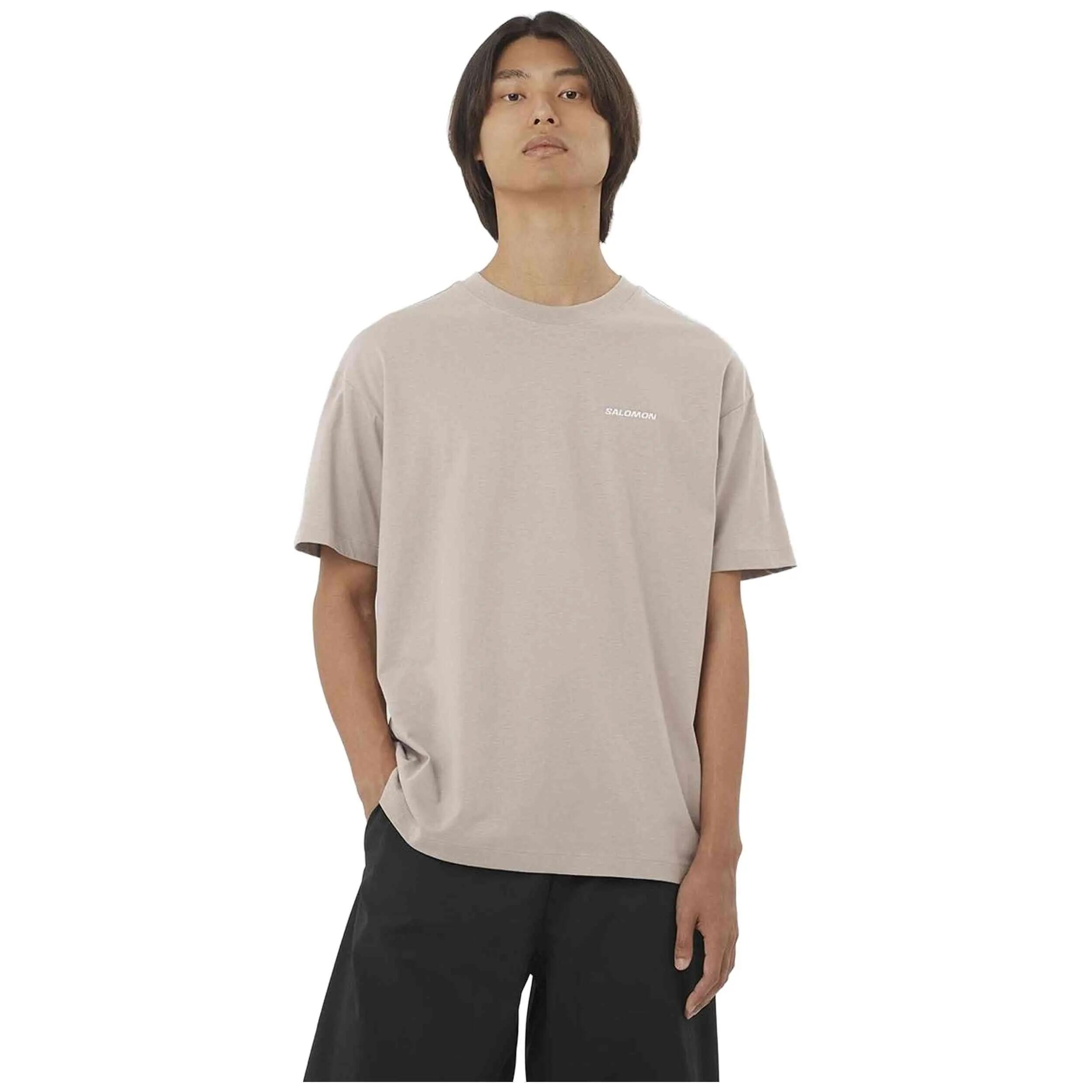 Kurzarmshirt Salomon Modell Logo Rx für männer 2/4