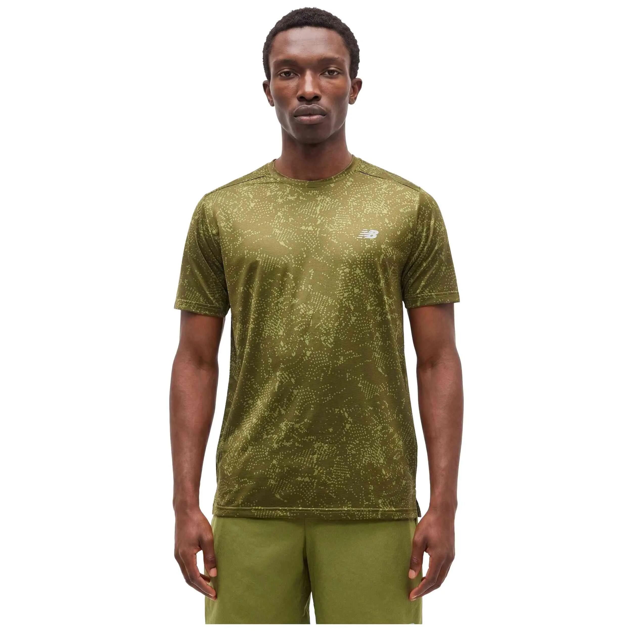 Maglia a maniche corte New Balance modello 077-54328368922963 per uomini 2/4