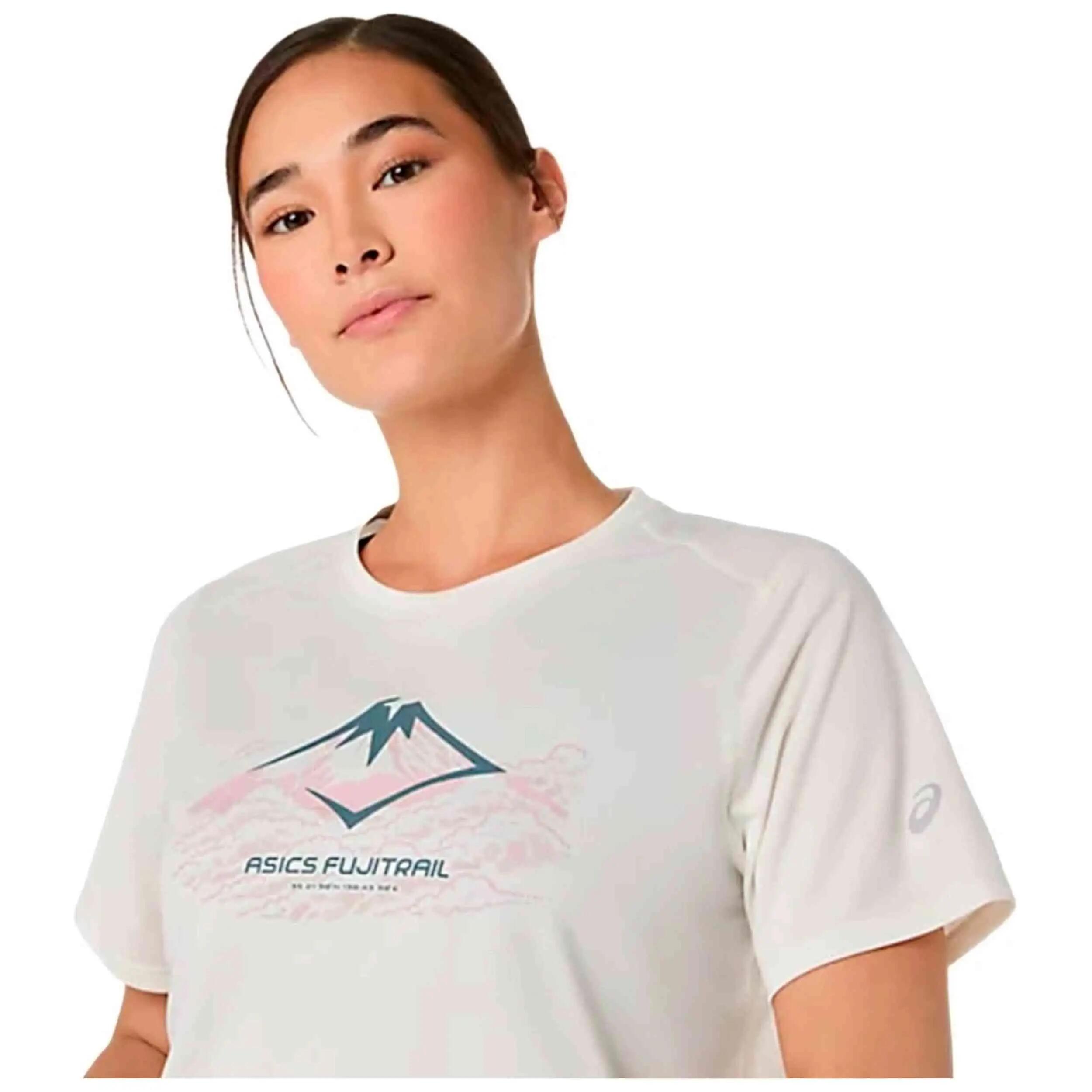 Camiseta de manga corta Asics modelo 2012D432-100 para mujer 4/5