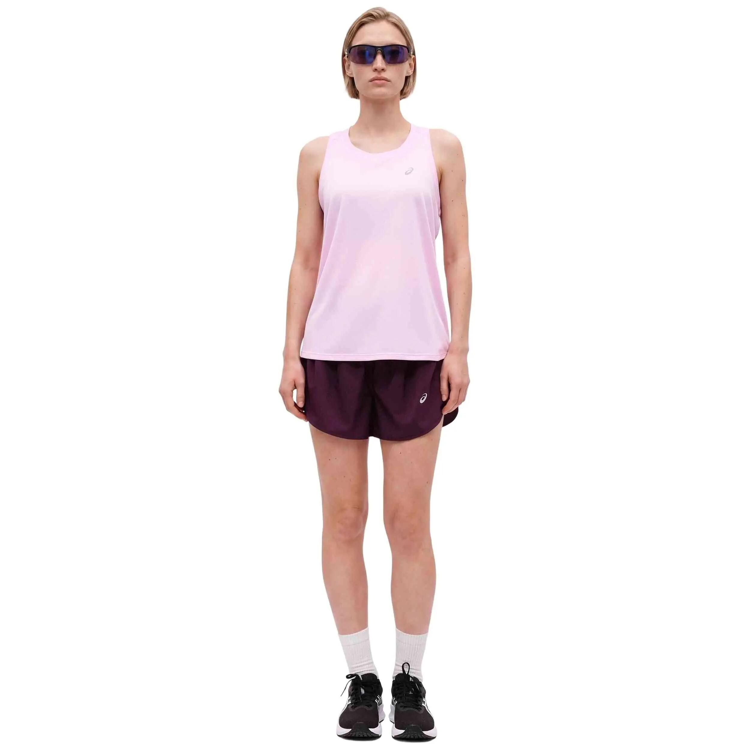 Tanktop Asics model CORE TANK "Hazy Lilac" voor vrouwen 3/5