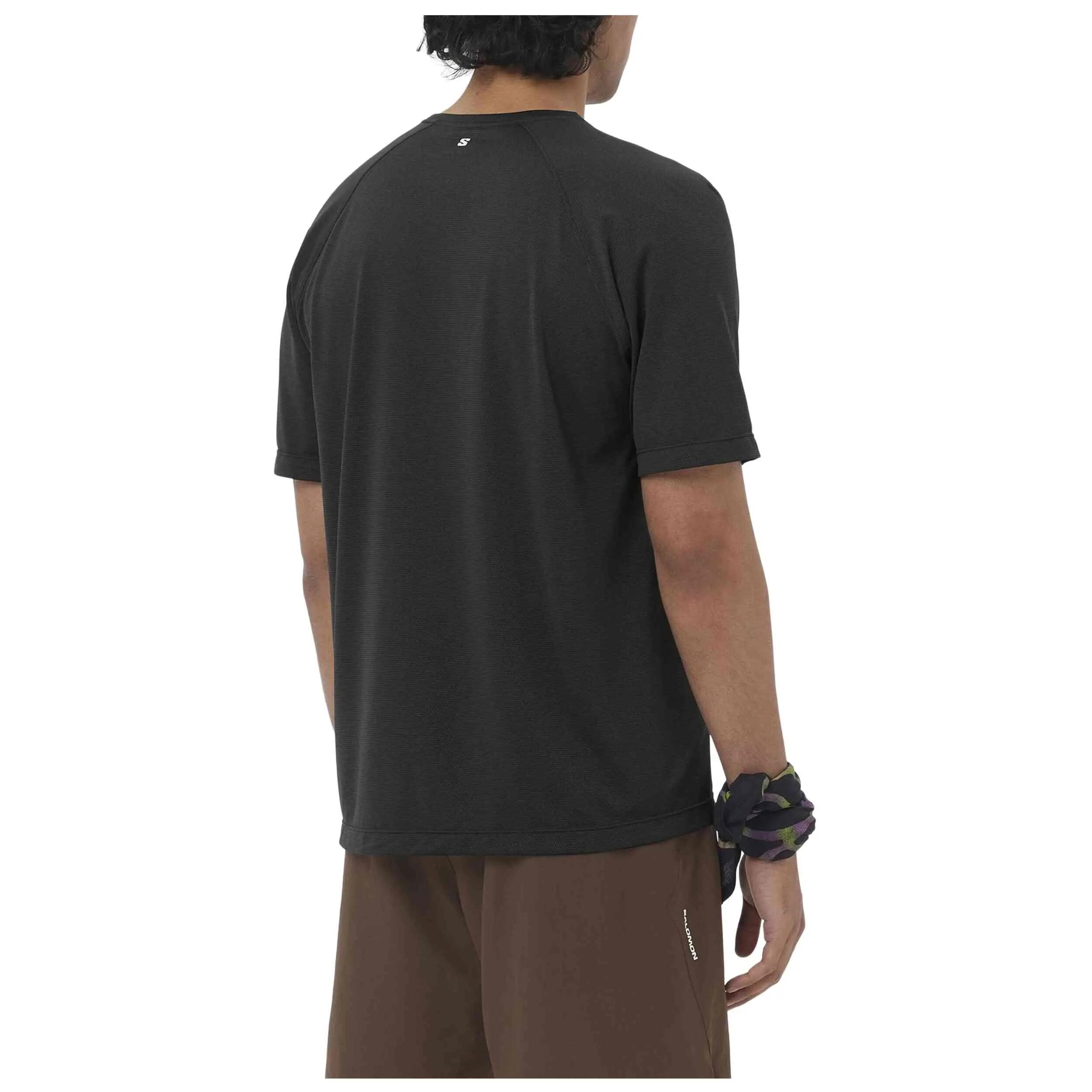 Kurzarmshirt Salomon Modell Shkout Core Gfx für männer 4/5