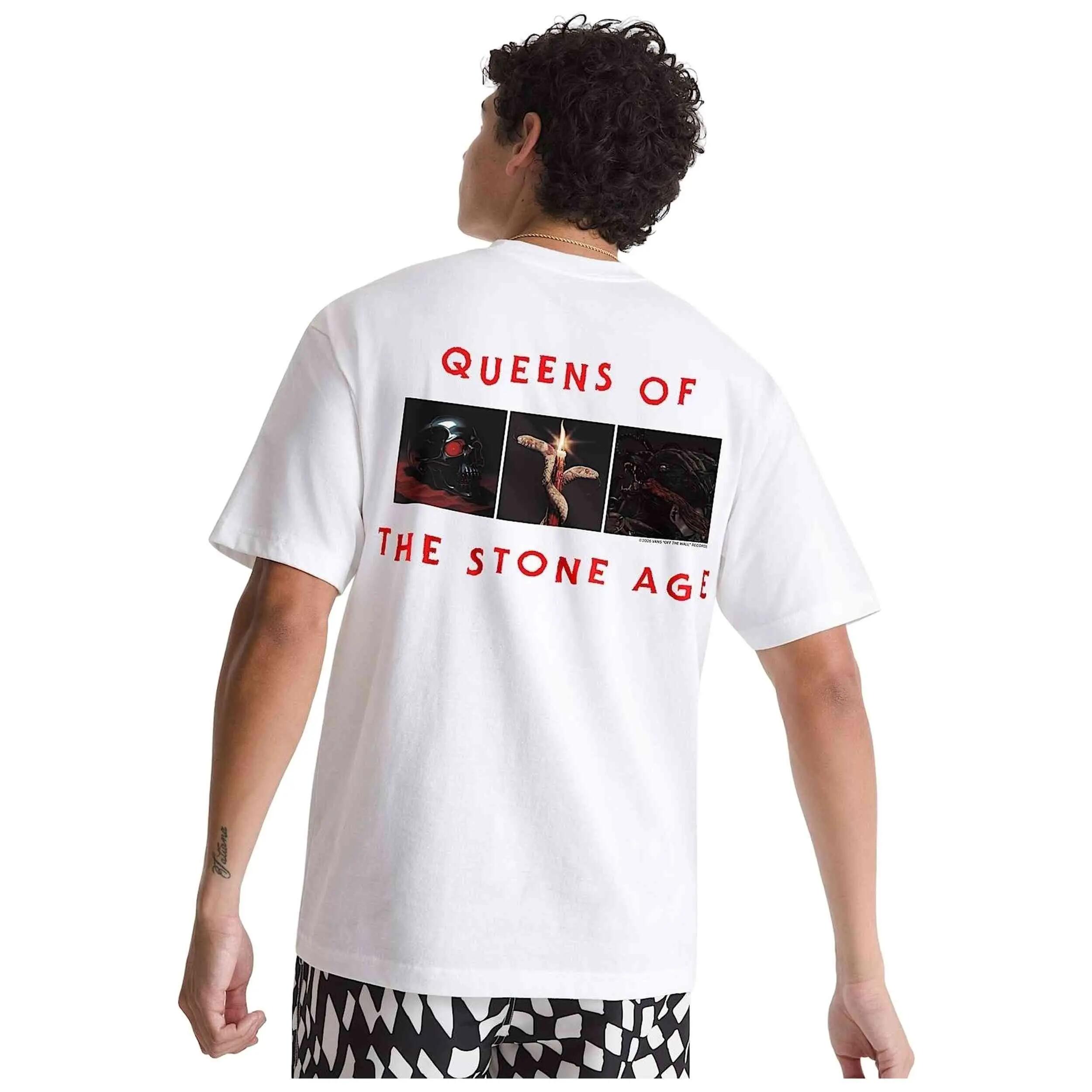 Camiseta de manga corta Vans modelo Queens of the Stone Age para unisex 4/4