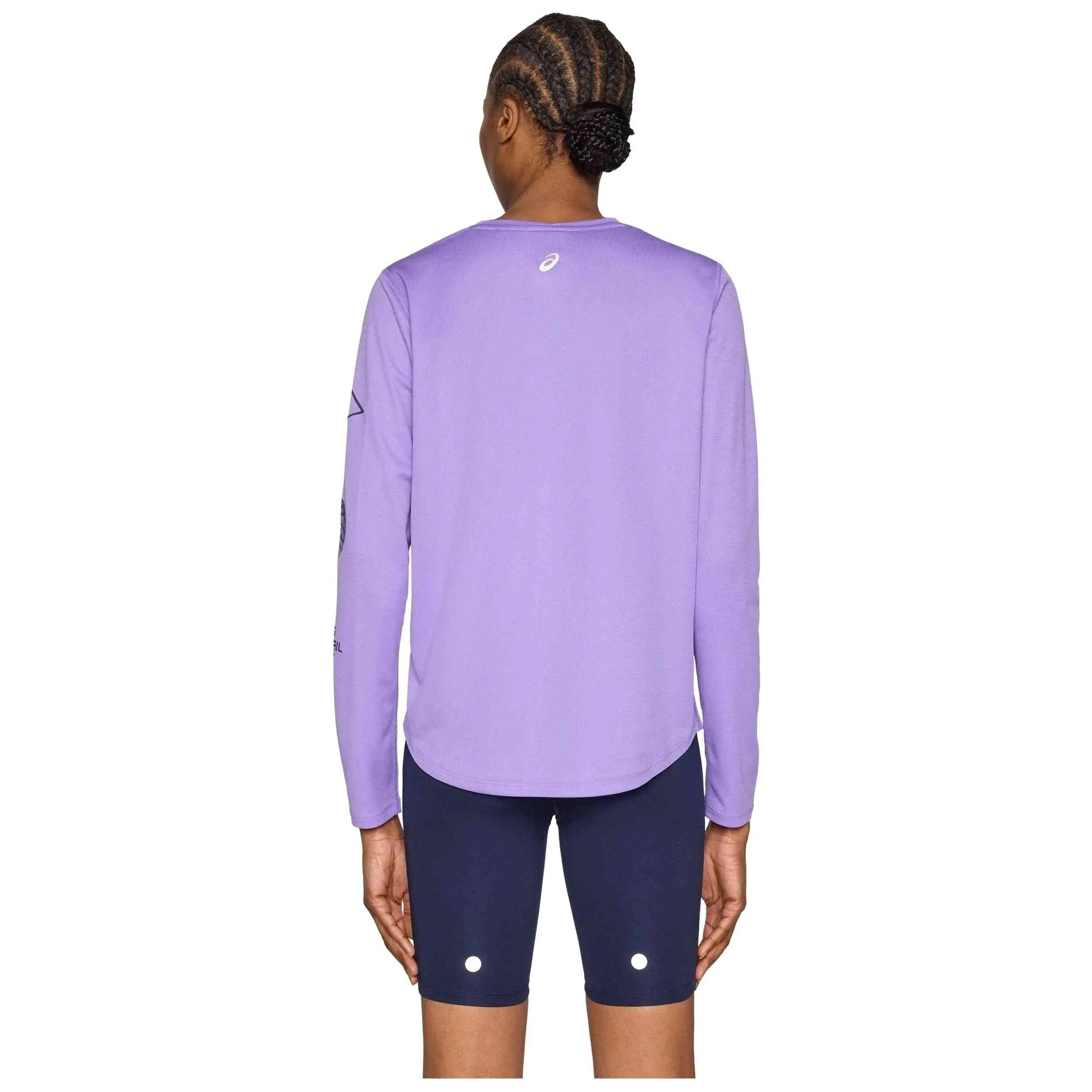 T-shirt met lange mouwen Asics model Fujitrail voor vrouwen 3/5