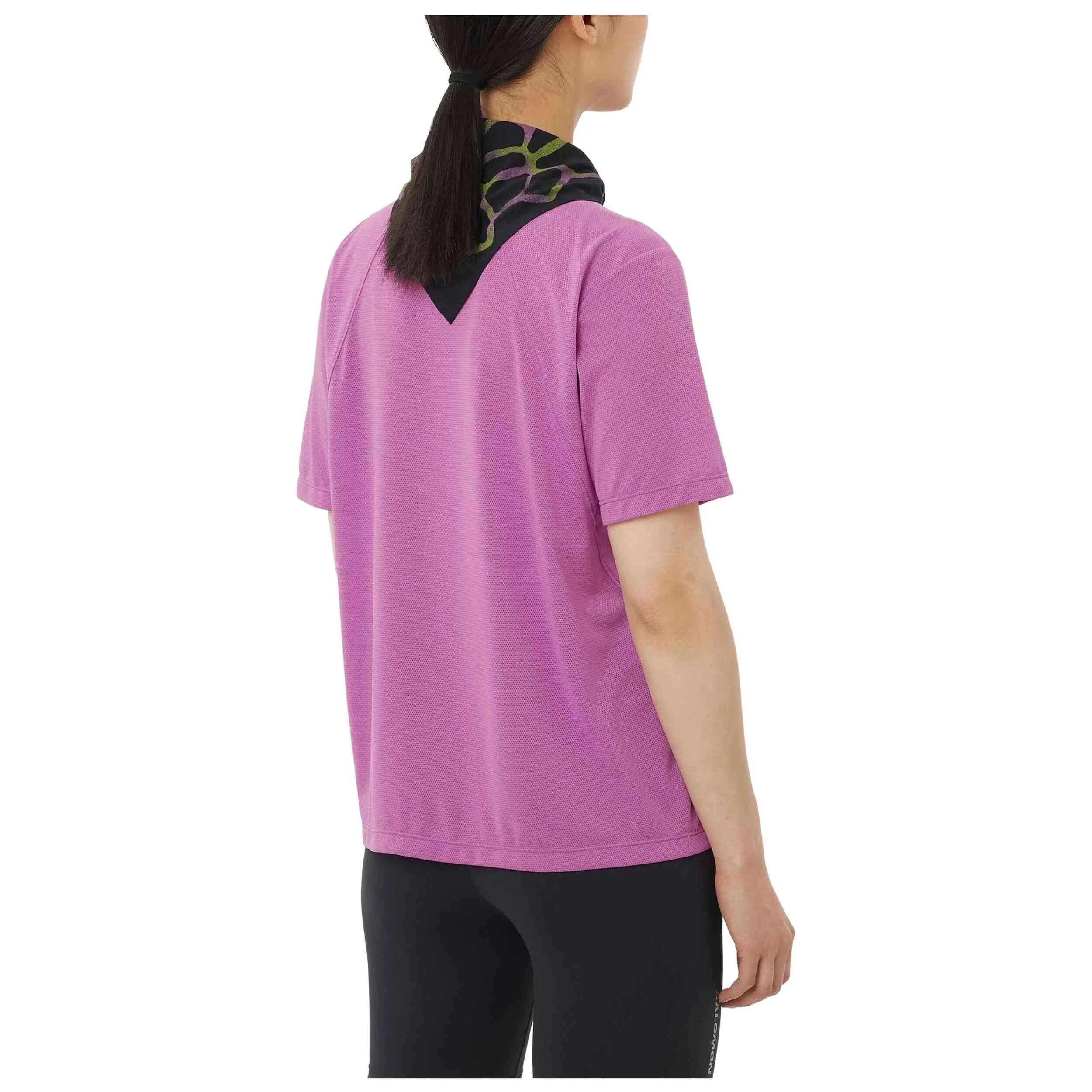 Kurzarmshirt Salomon Modell Shakeout Core für frauen 3/3