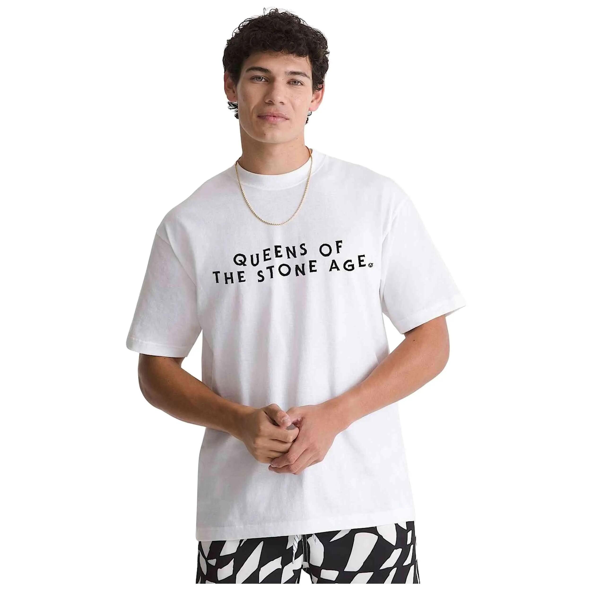 Camiseta de manga corta Vans modelo Queens of the Stone Age para unisex 3/4