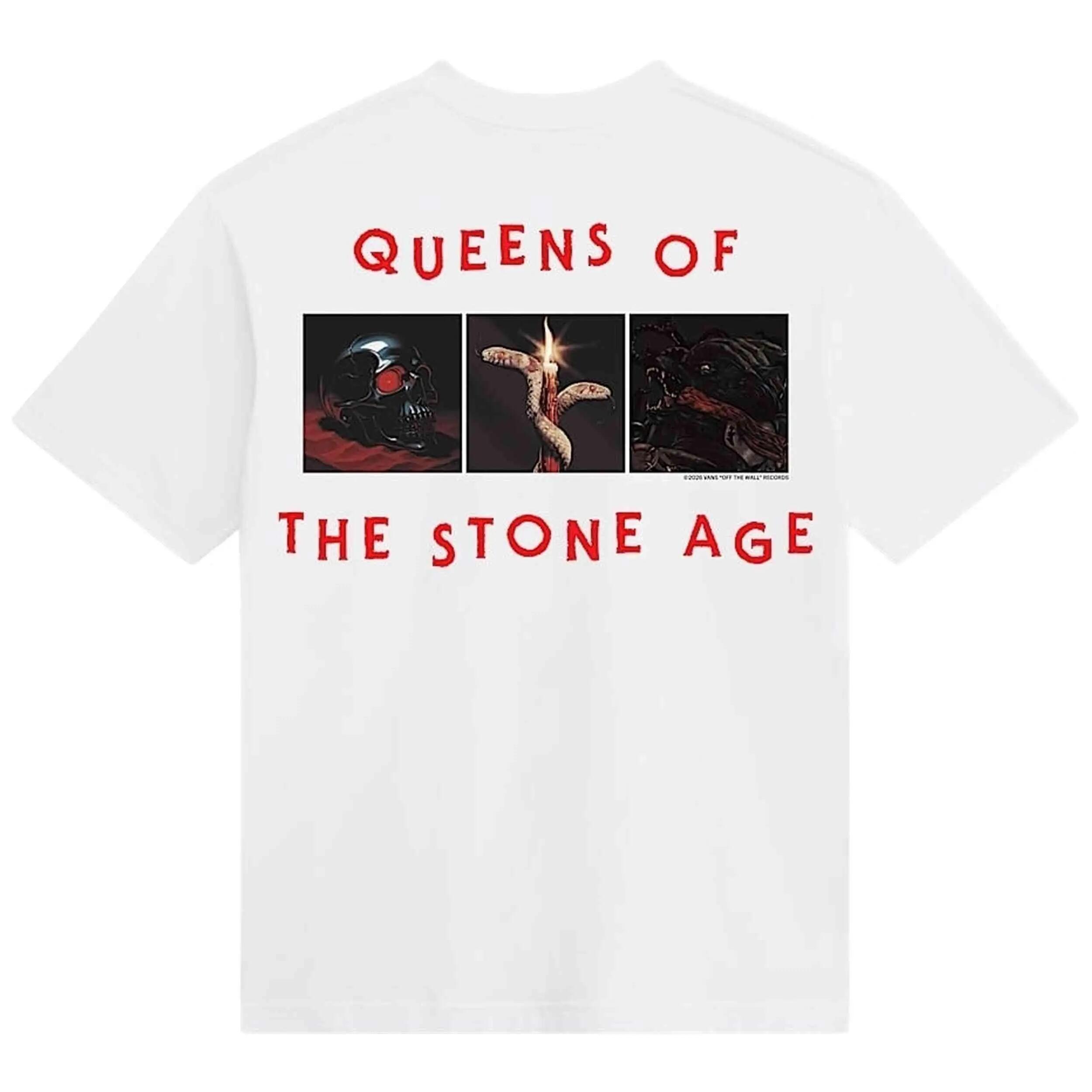 Camiseta de manga corta Vans modelo Queens of the Stone Age para unisex 2/4