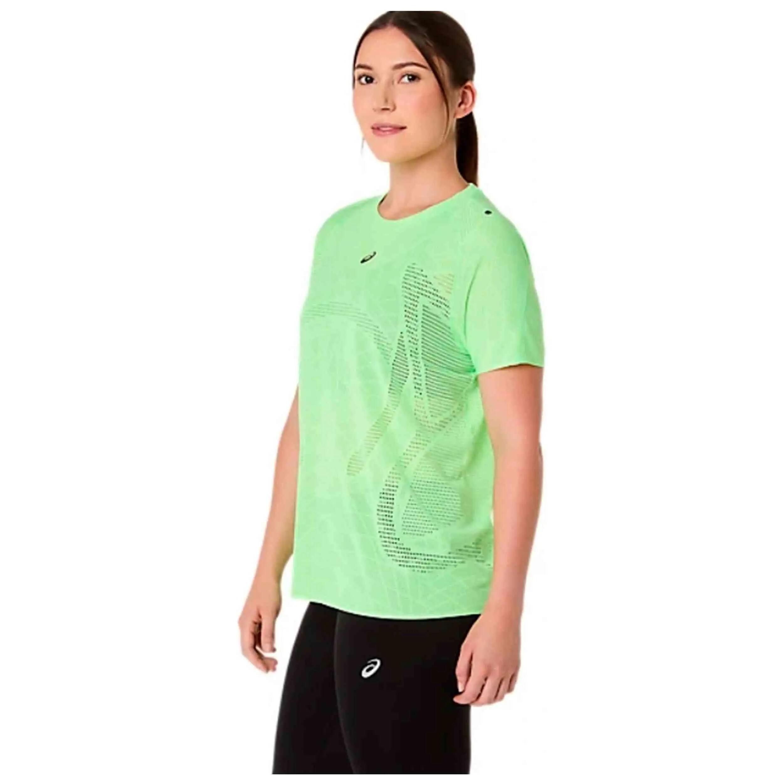 Kurzarmshirt Asics Modell 2012D418-300 für unisex 3/5