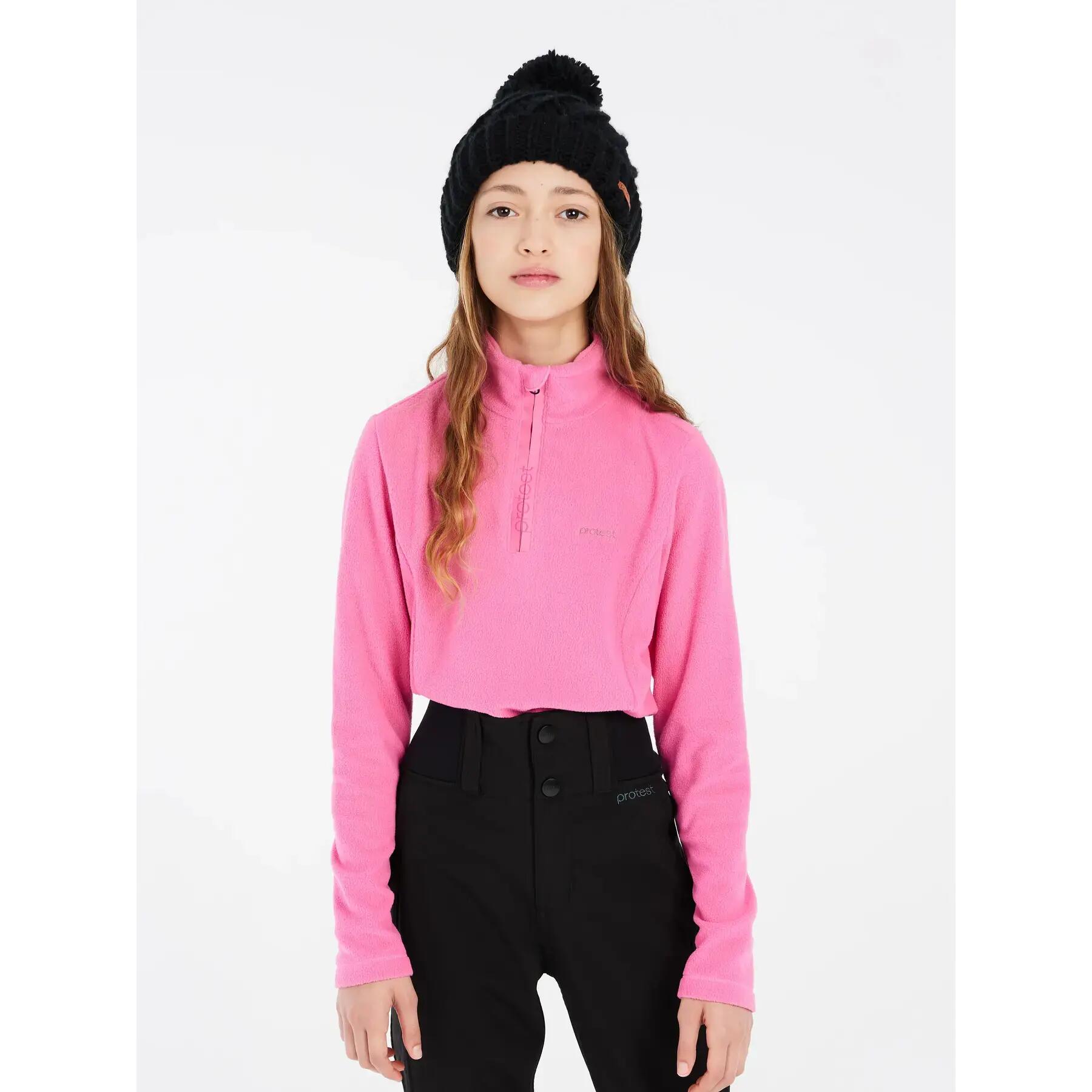 Polaire 1/4 zip fille Protest Mutey 2/7