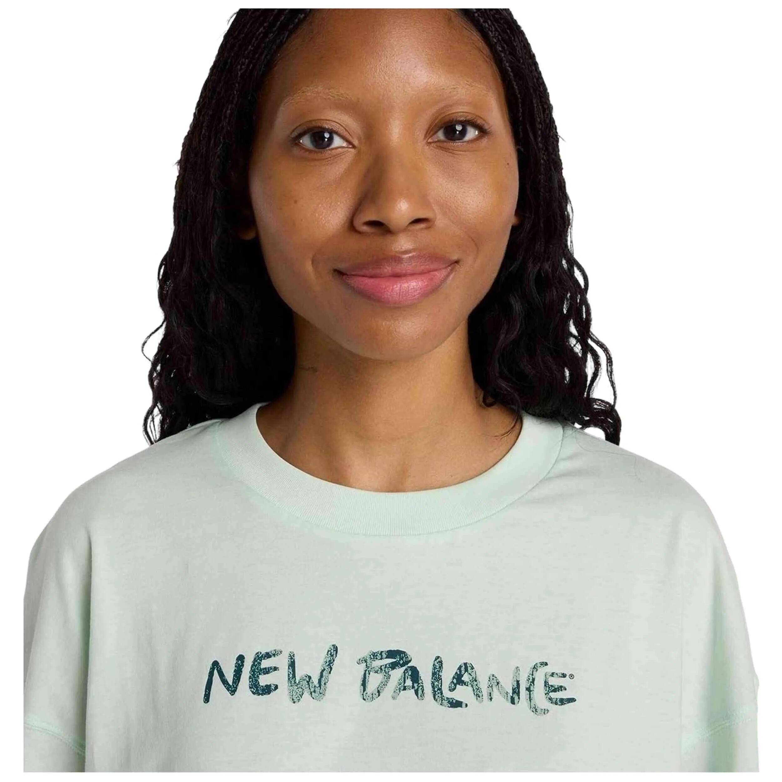 Camiseta de manga corta New Balance modelo WT61M1JB_COJ para mujer 3/3