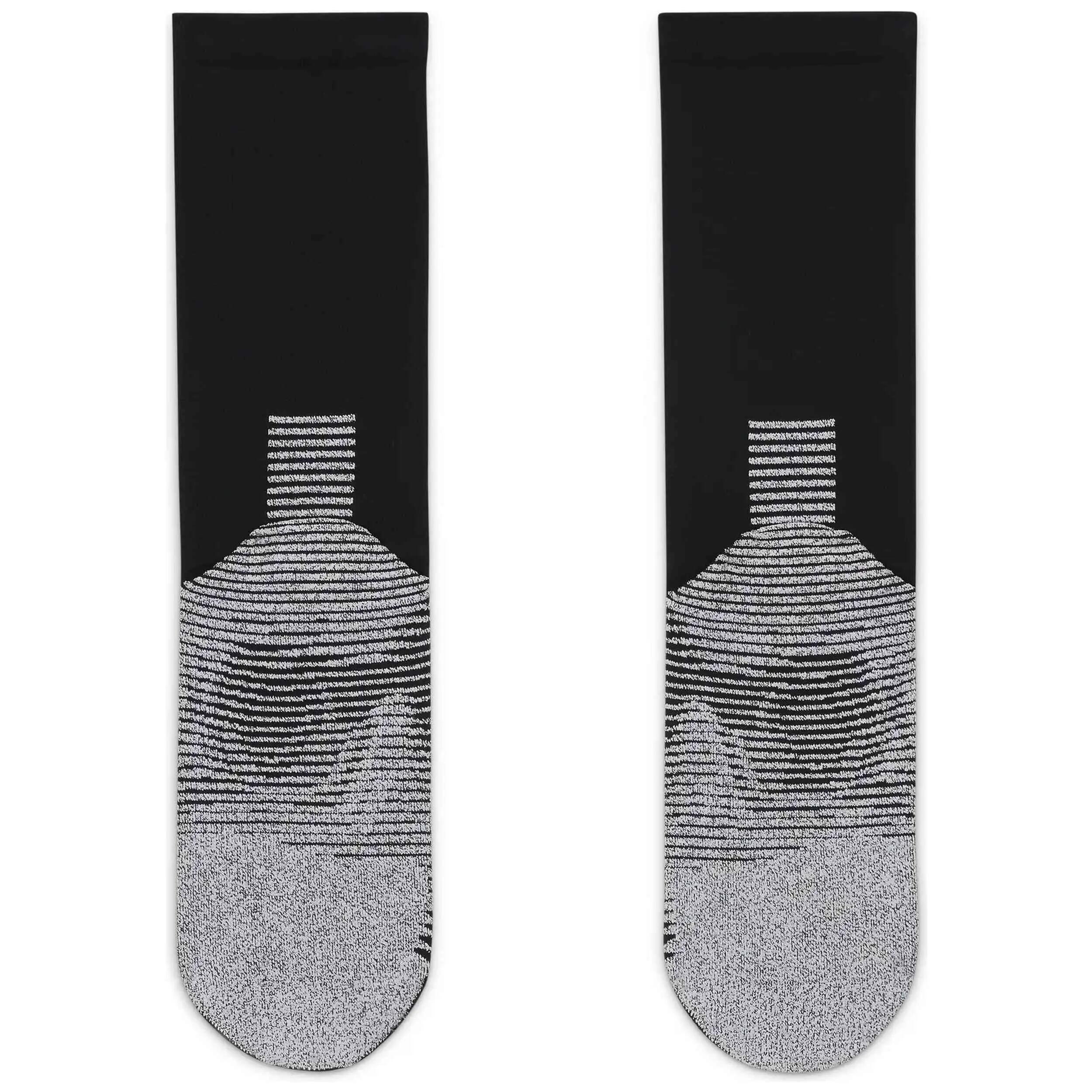 Calcetines de compresion Nike modelo NikeGrip Vapor Strike "Negro/Bl para unisex 3/3