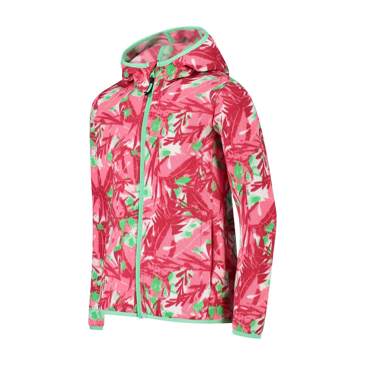 Polaire à capuche imprimé floral fille CMP 3/3