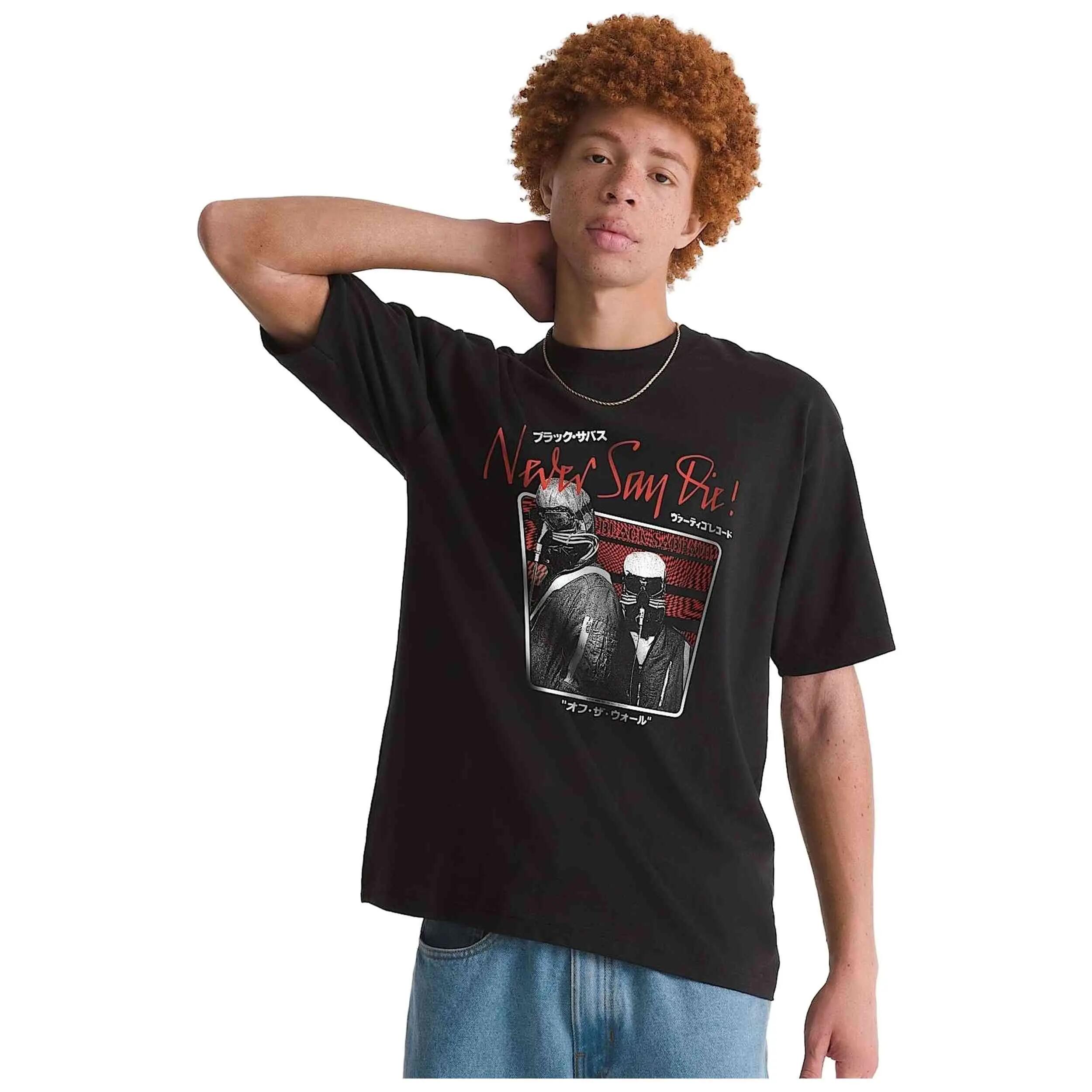 Maglia a maniche corte Vans modello Black Sabbath Never Say Die per unisex 2/3