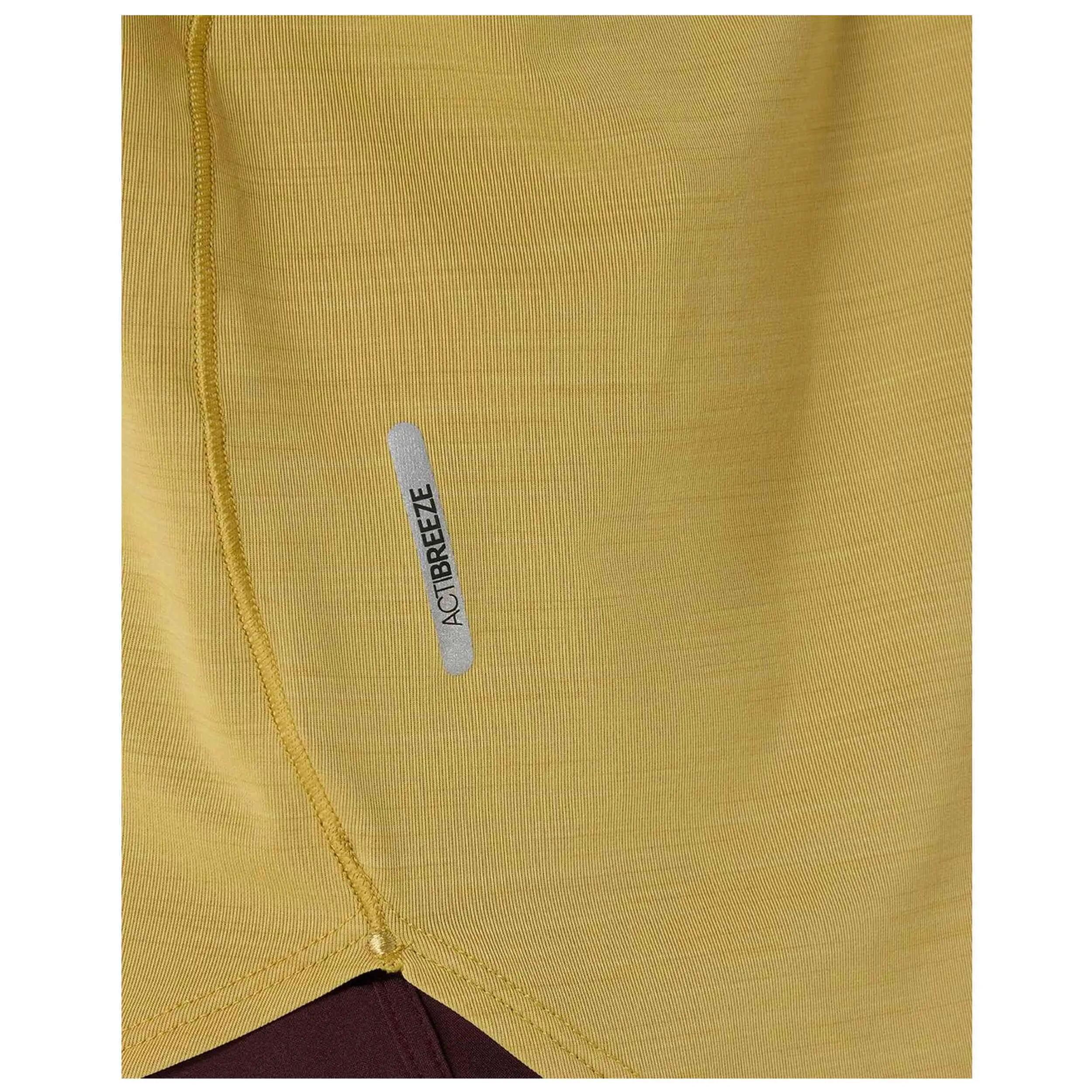 Tanktop Asics model Camiseta ASICS Road Tank tirantes amarillo ocre voor vrouwen 4/5