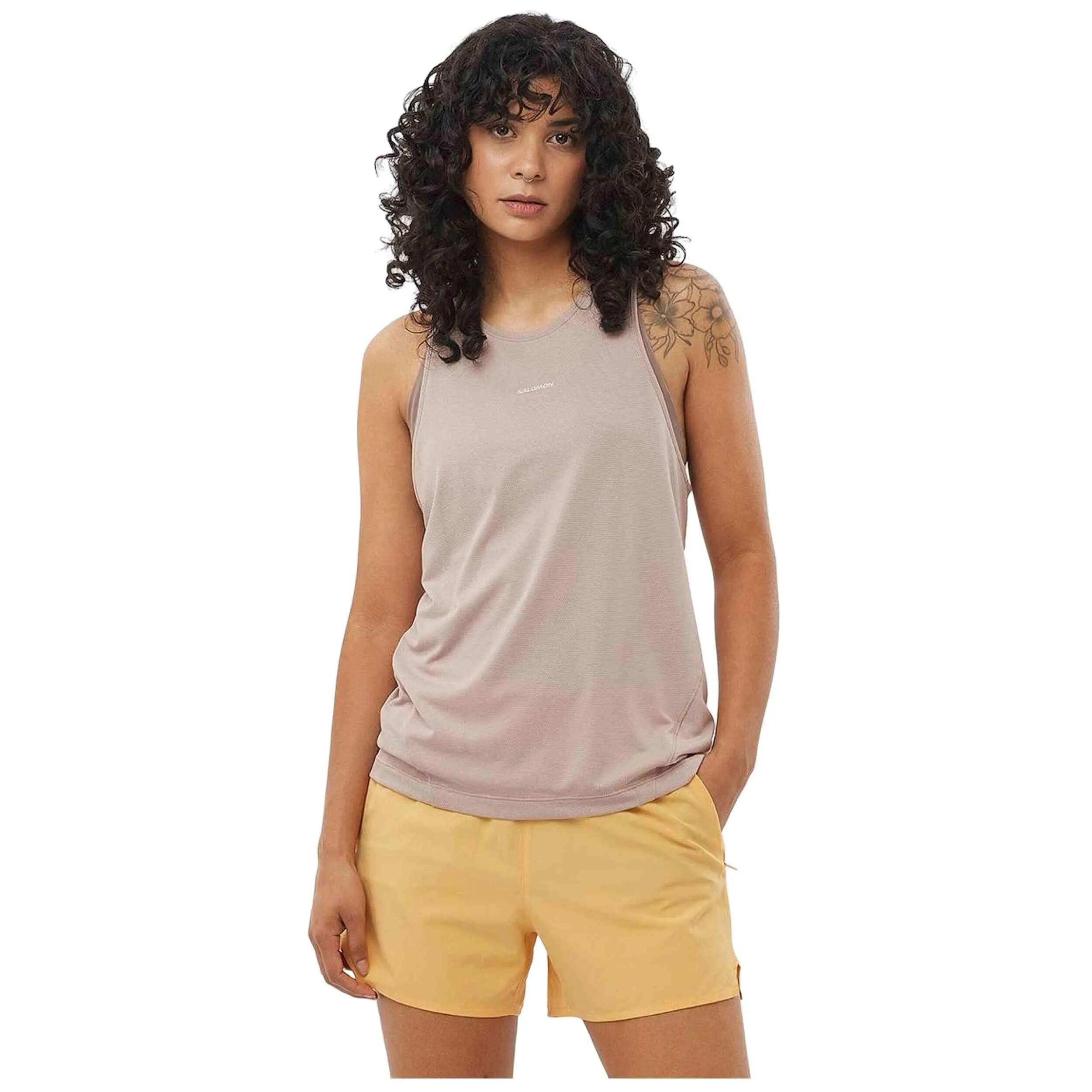 Trägershirt Salomon Modell SHKout Core für frauen 3/5