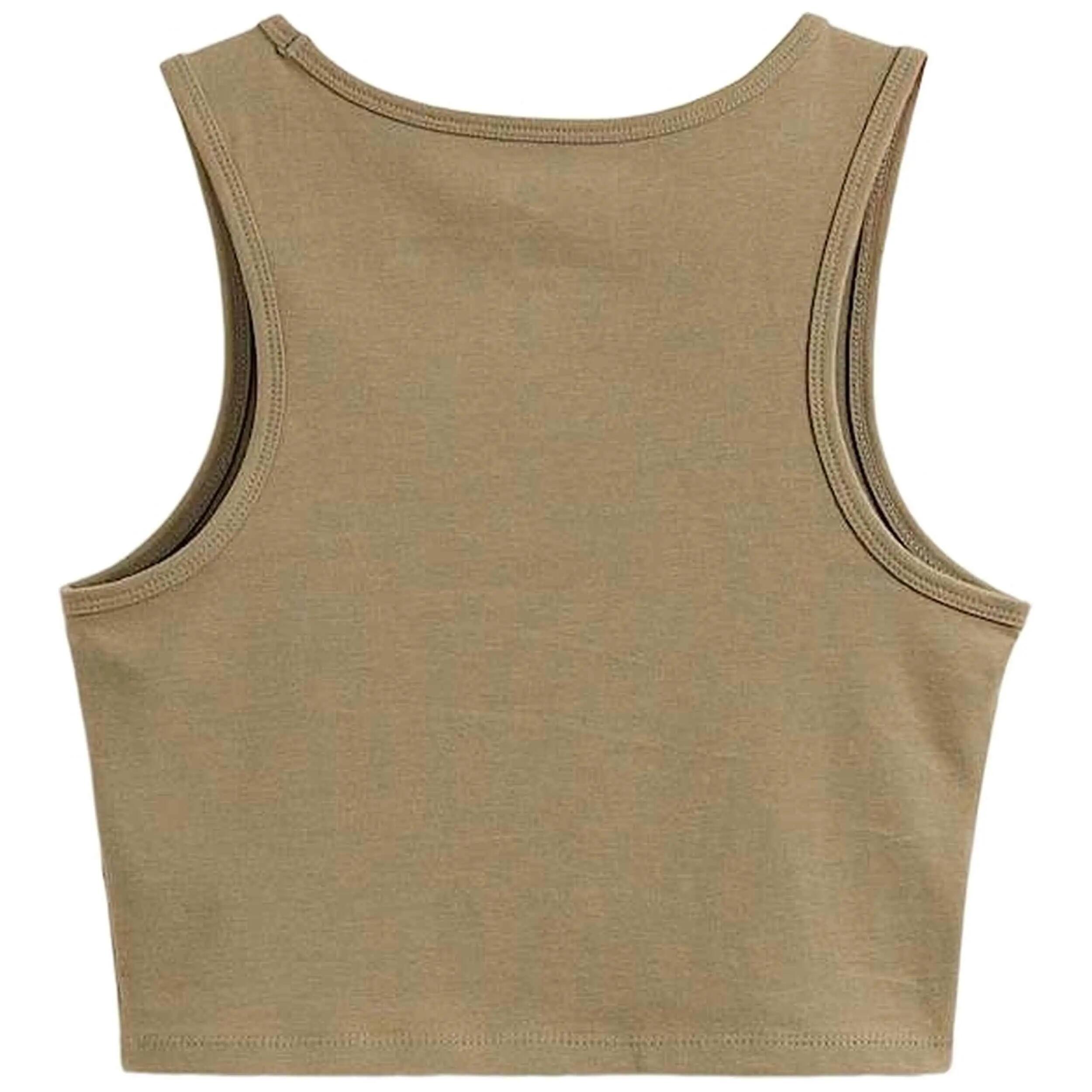 Camiseta de tirantes Vans modelo Upworn Fitted Tank "Bay Leaf" para mujer 2/5