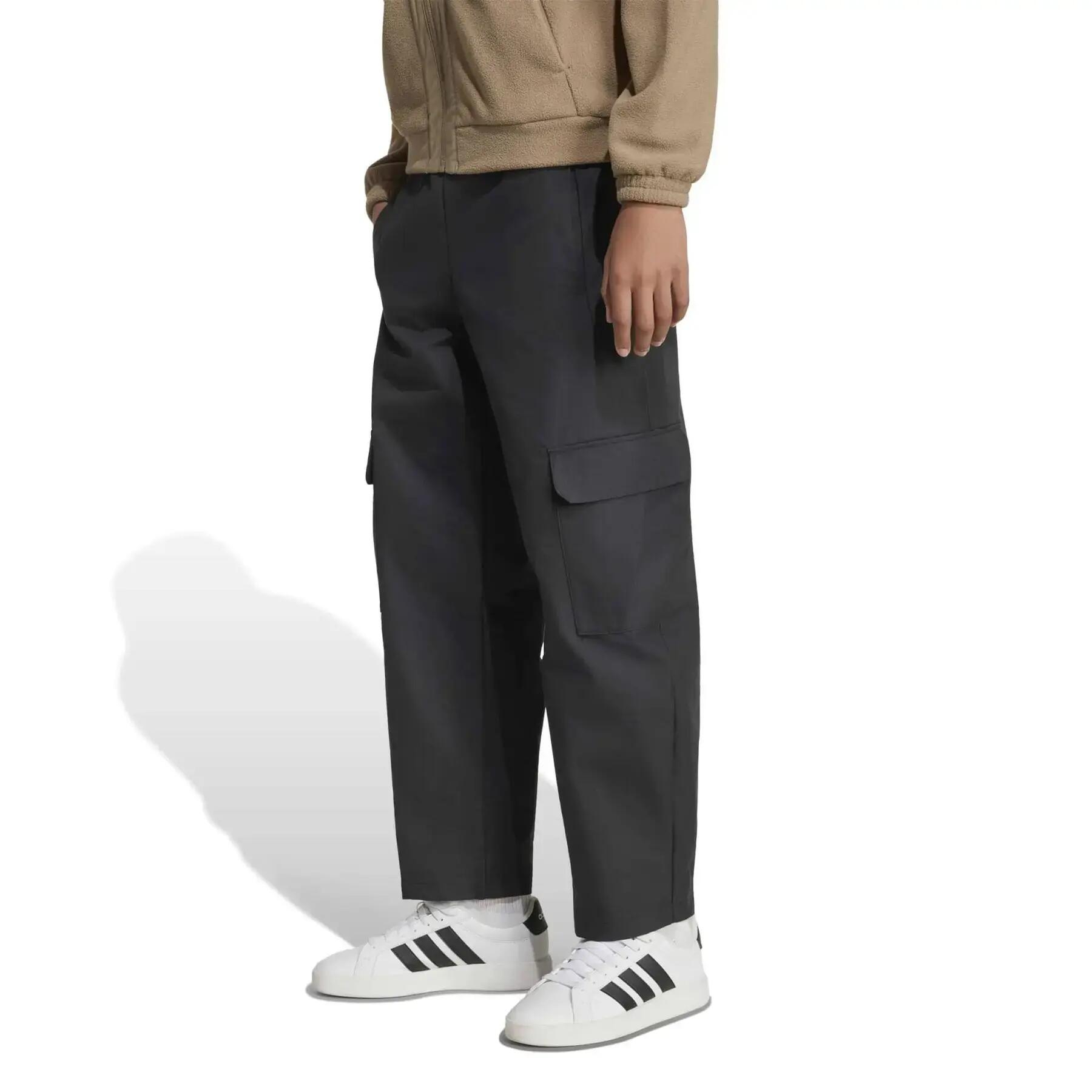 Pantalon cargo enfant adidas 2/7
