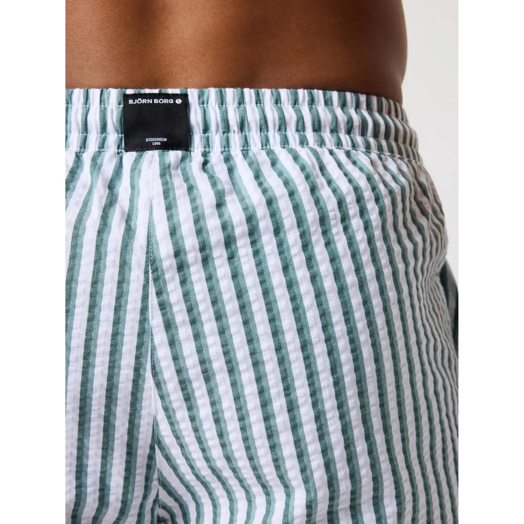 Shorts voor op vakantie in seersucker Björn Borg 3/5