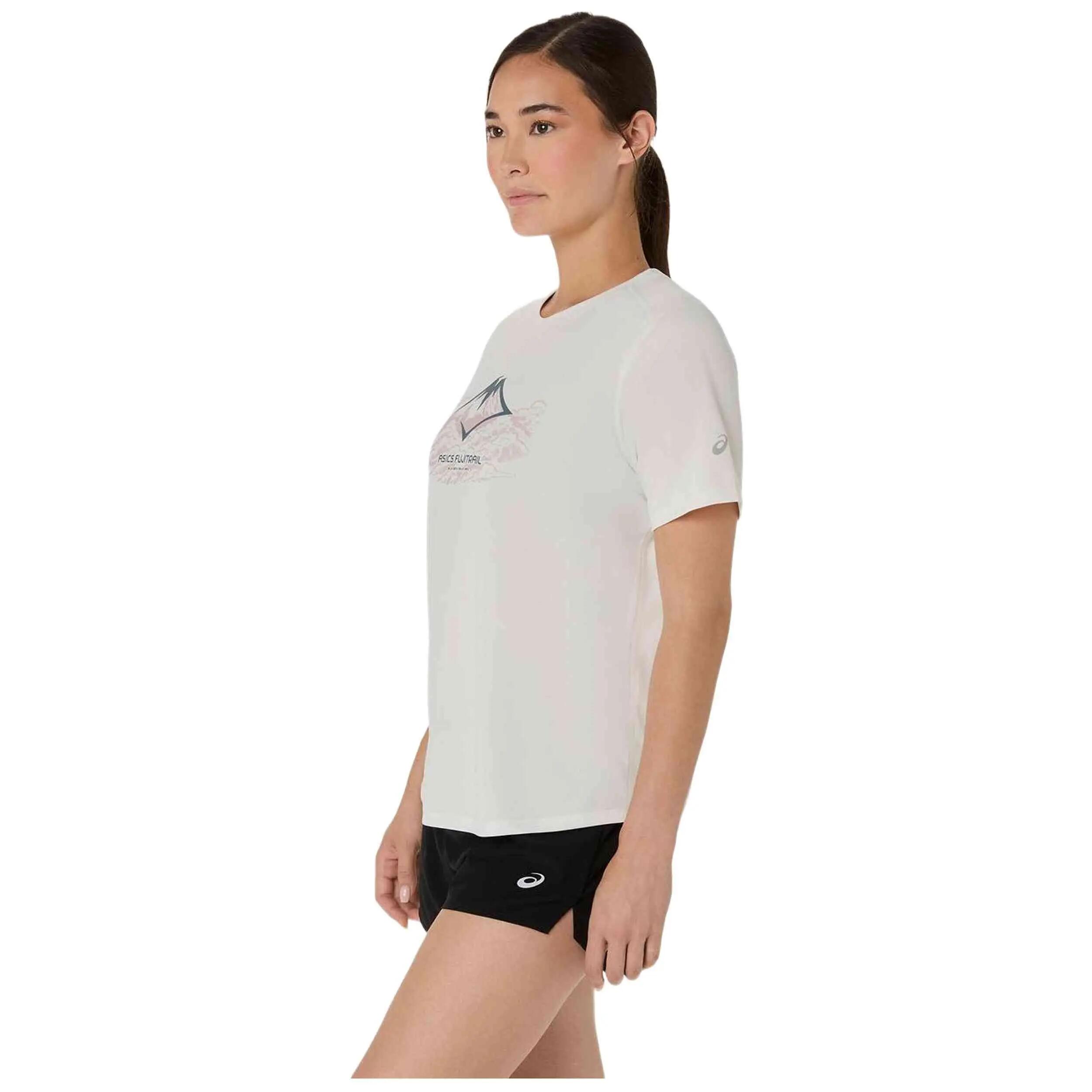 Kurzarmshirt Asics Modell Fujitrail für frauen 2/5