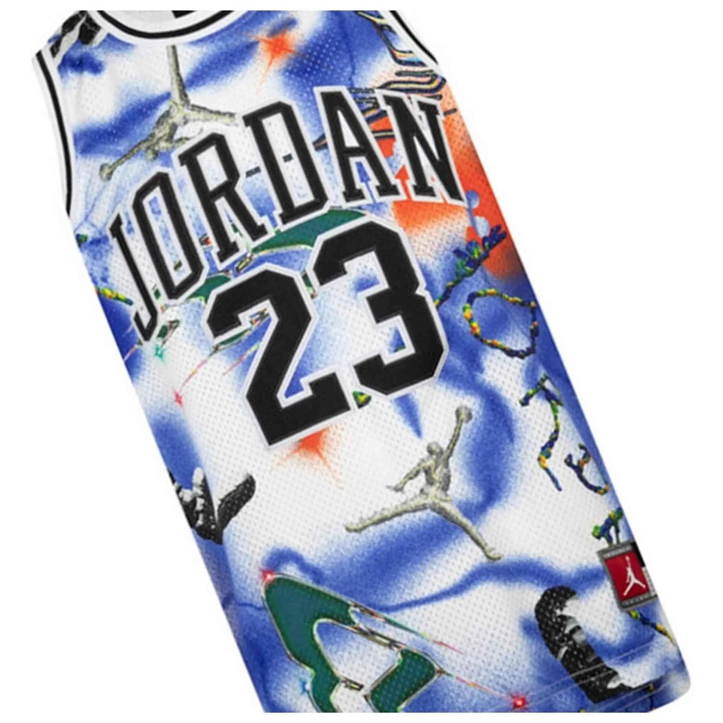 T-shirt Jordan modèle JDB 23 AOP Jersey "Hyper Cobalt" pour unisexe enfants 2/2