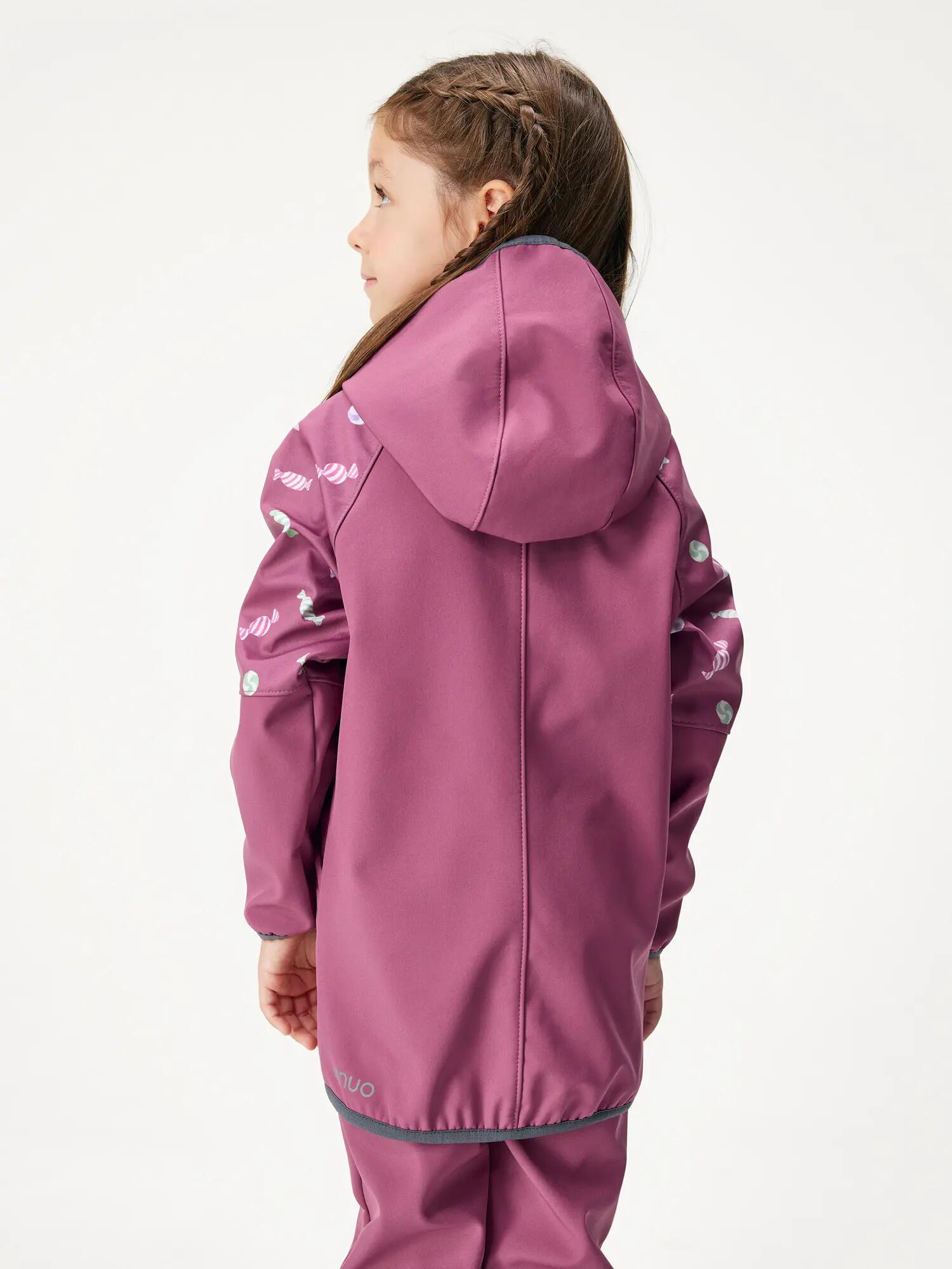 Dětská softshellová bunda s fleecem Slim 3/7