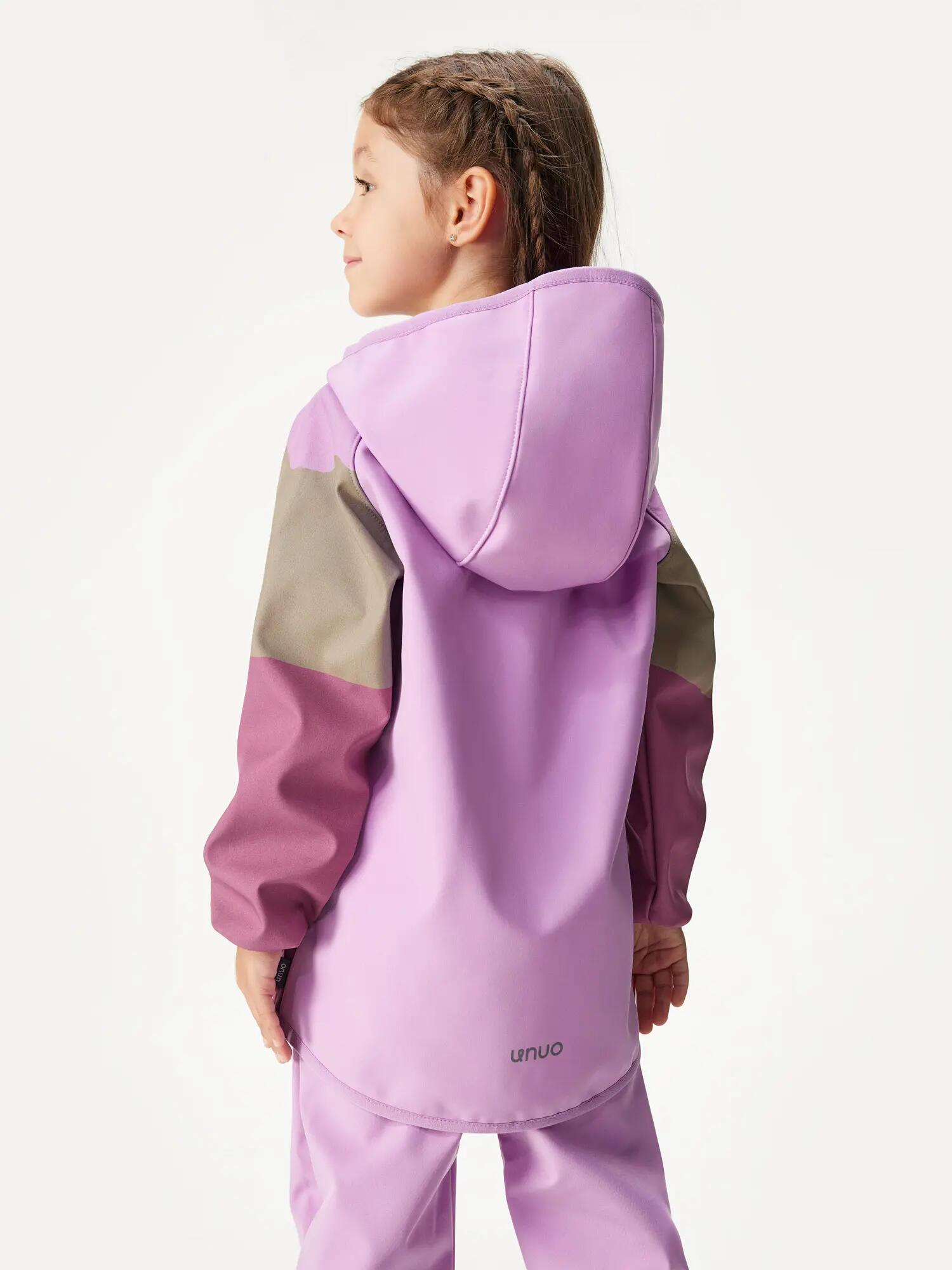 Dětská softshellová bunda s fleecem Basic 3/6