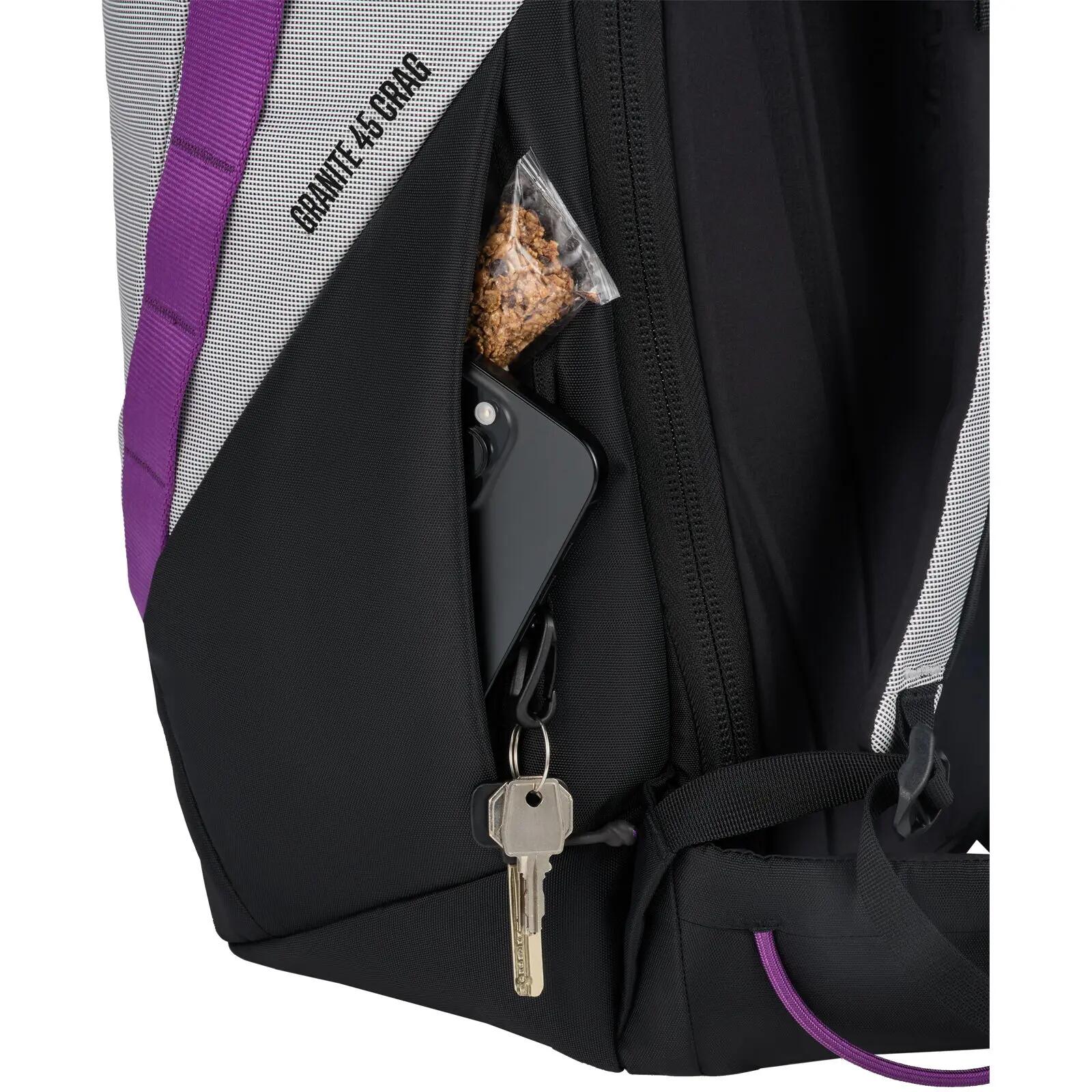 Kletterrucksack Granite 45 Crag chalk-black 7/7