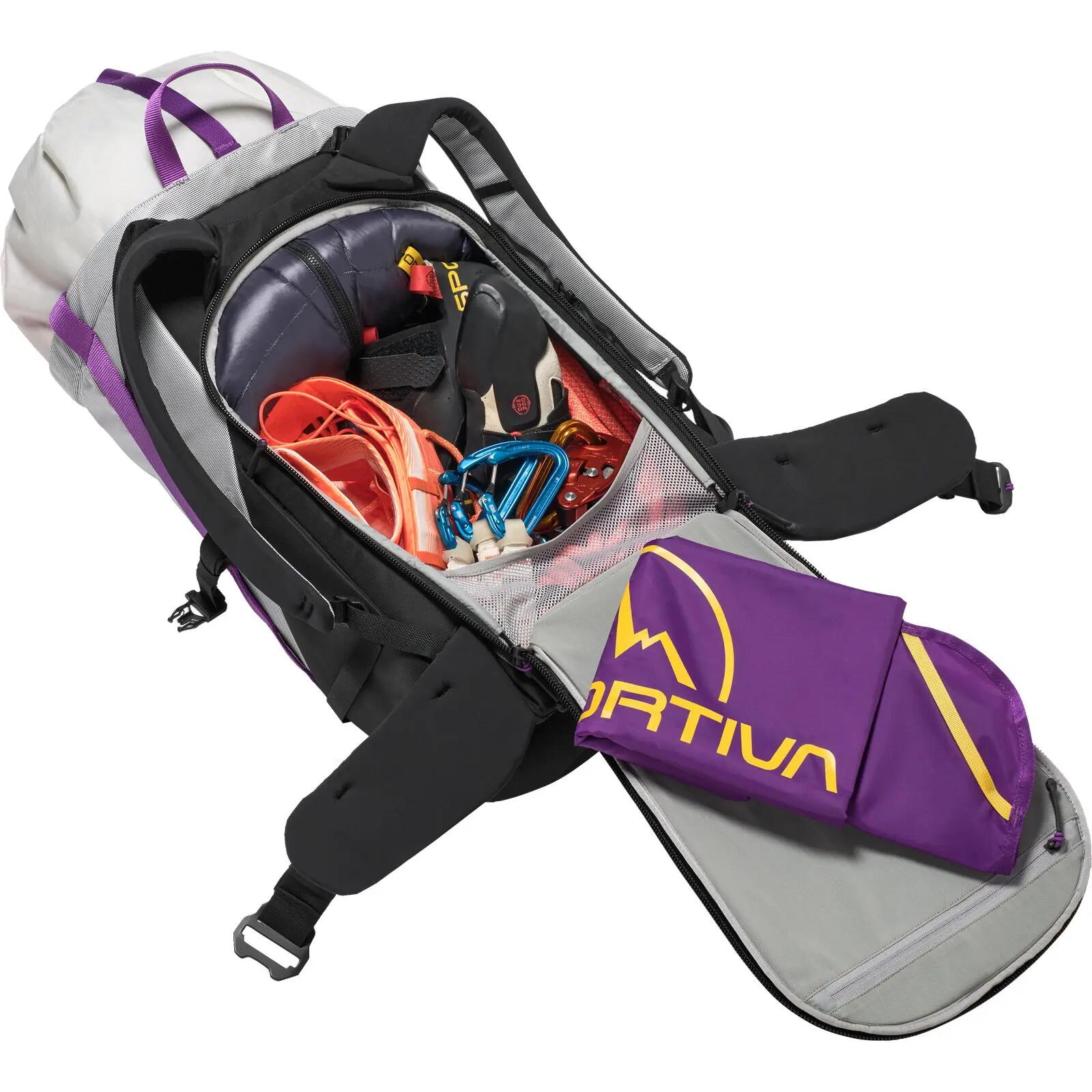 Kletterrucksack Granite 45 Crag chalk-black 5/7