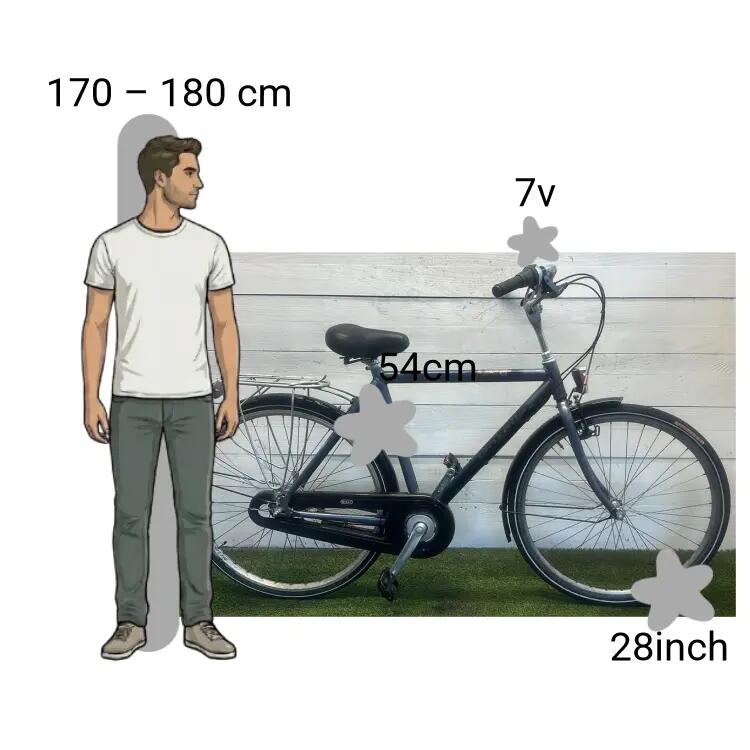 Vélo d’occasion Gazelle Orange 2/4