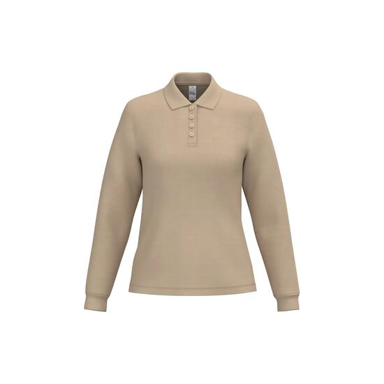 Polo manches longues femme iDeal Basic Brand