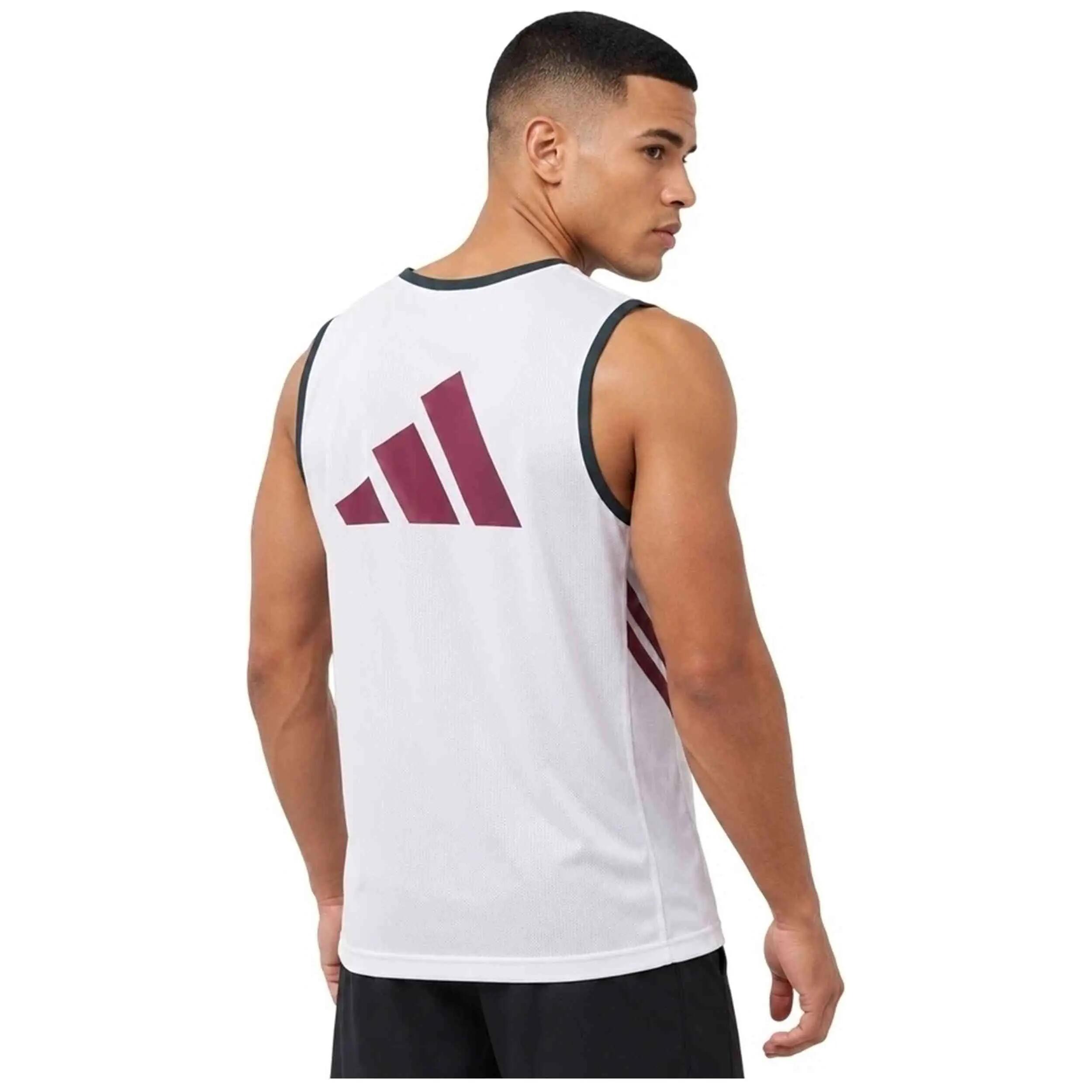 Debardeur Adidas modèle Reversible Real Madrid pour homme 3/4