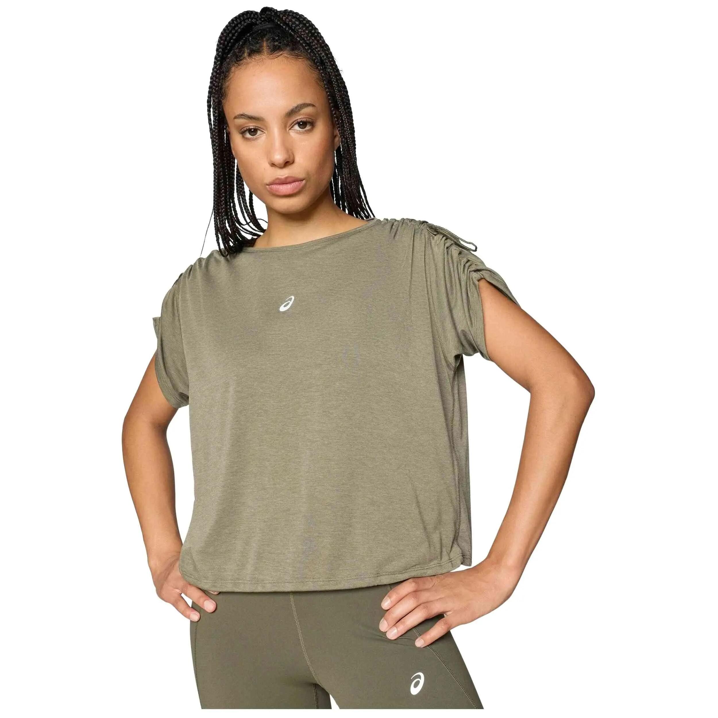 Camiseta de manga corta Asics modelo 2012D140-300 para mujer 5/5