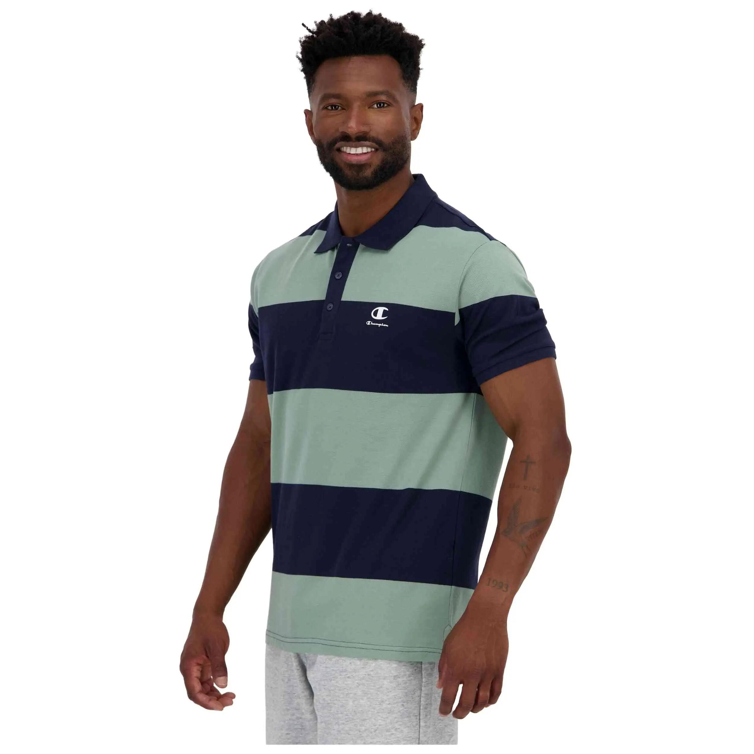 Maglia a maniche corte Champion modello Block per uomini 3/5