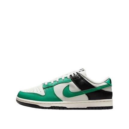 Chaussures Nike Dunk Low Femme Blanc/Vert/Noir