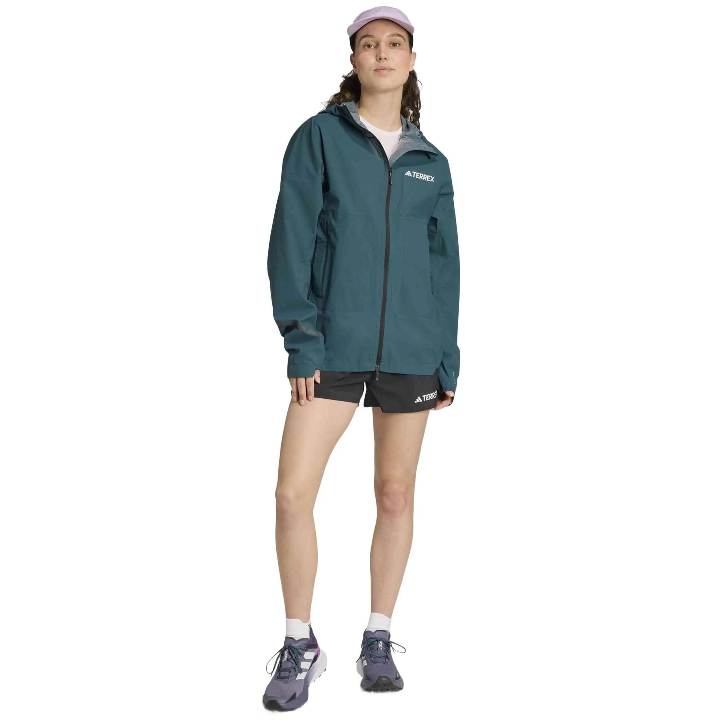Impermeable Adidas modèle JZ0853 pour femmes 3/5