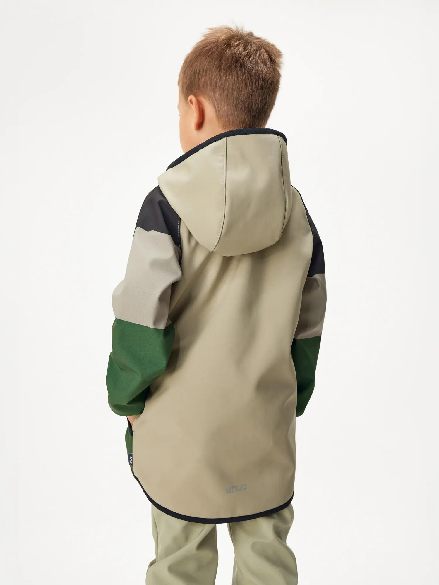 Dětská softshellová bunda s fleecem Basic 3/6